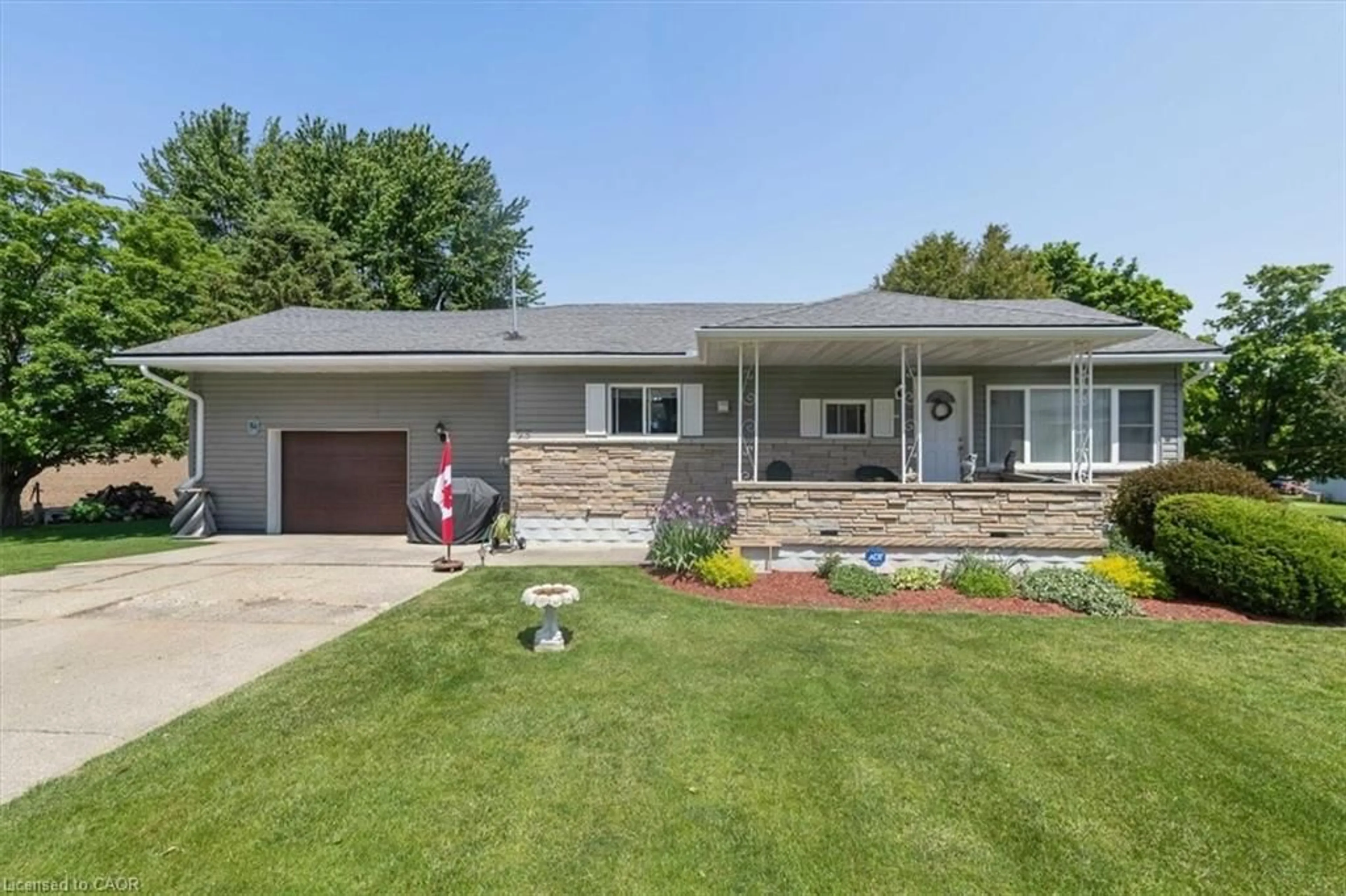 Home with brick exterior material, street for 23 Baird St, Bright Ontario N0J 1B0