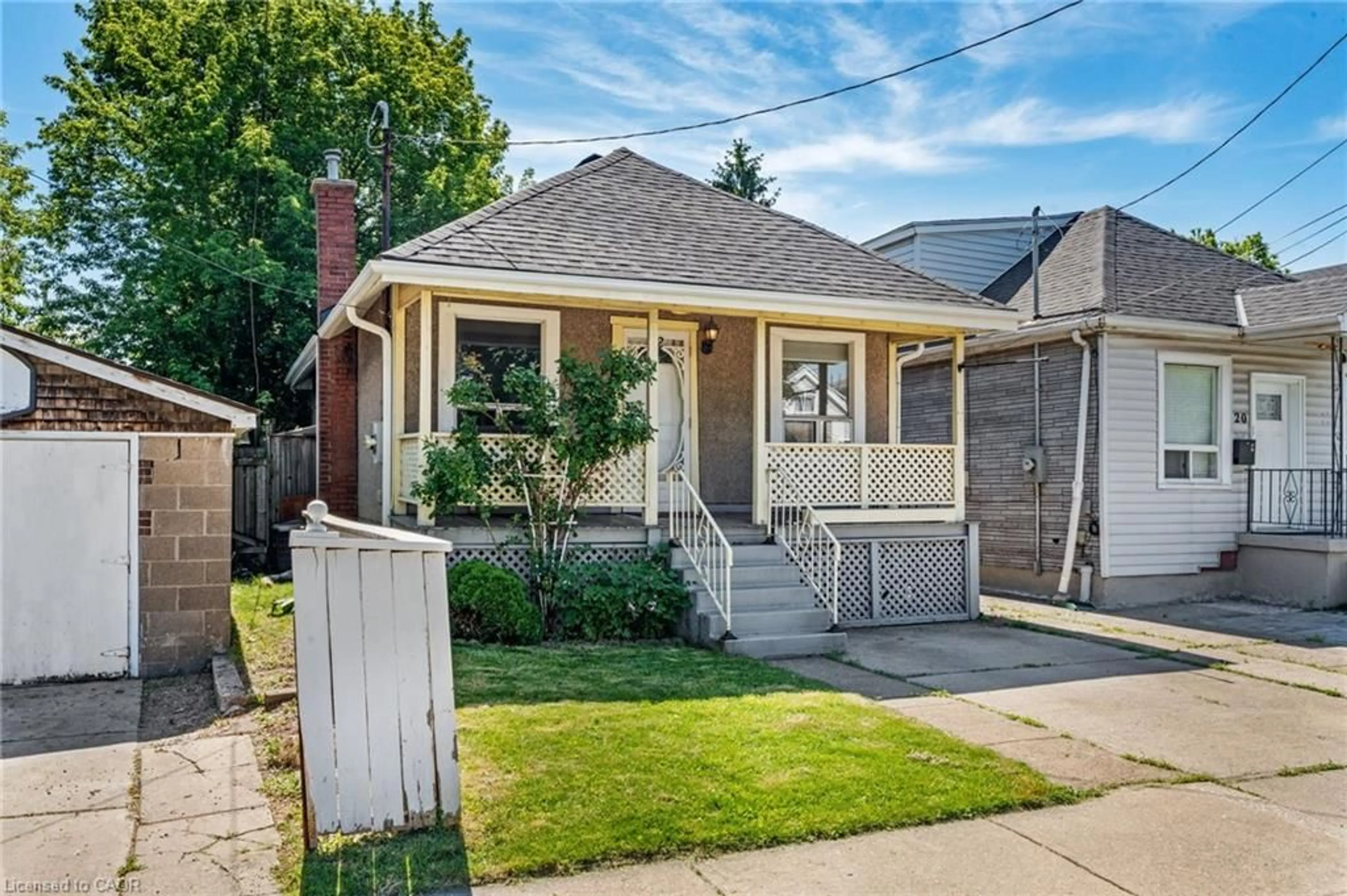Home with brick exterior material, street for 22 Agnes St, Hamilton Ontario L8H 4H2