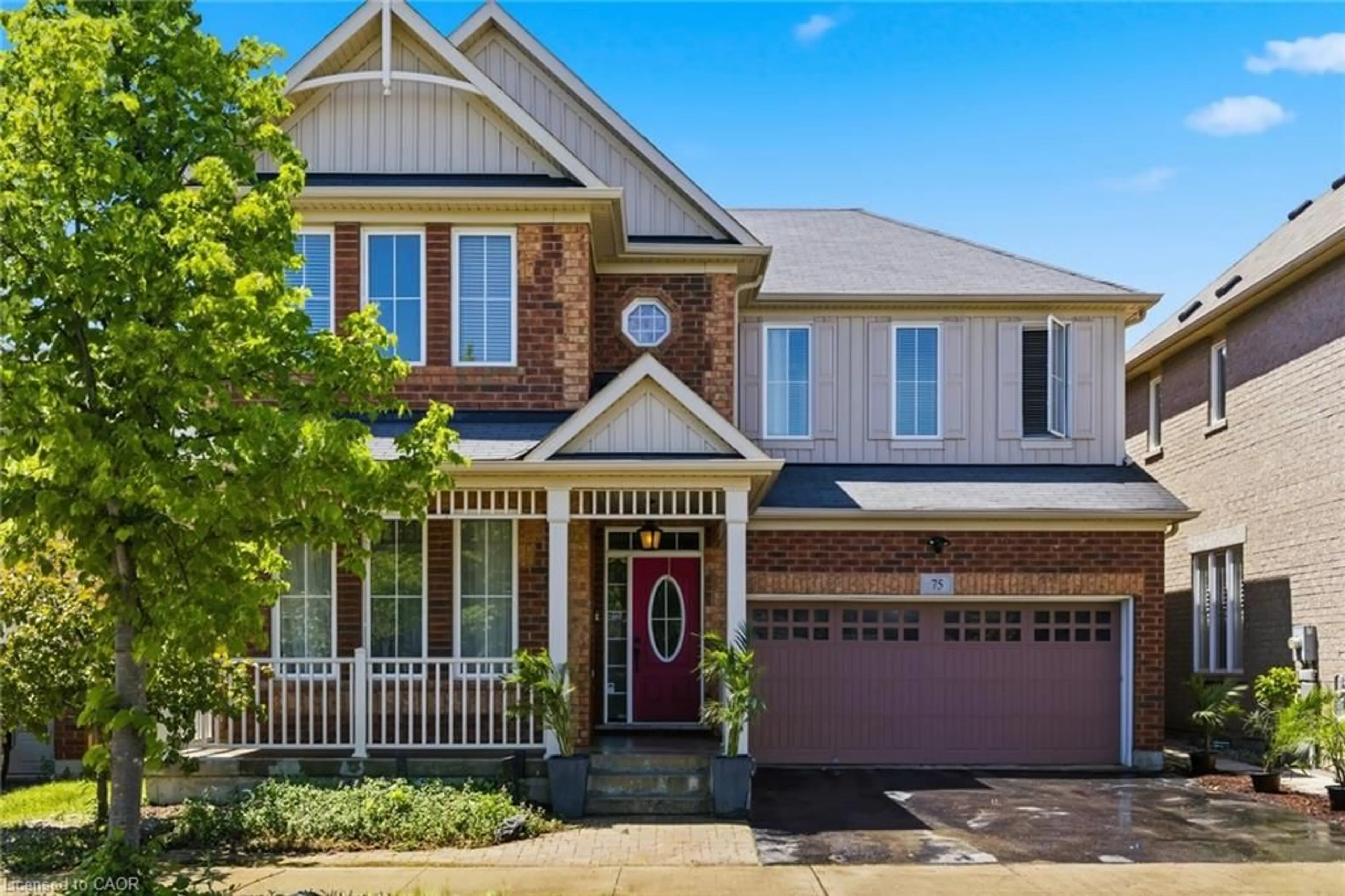 Home with brick exterior material, street for 75 Chase Cres, Cambridge Ontario N3C 0C5