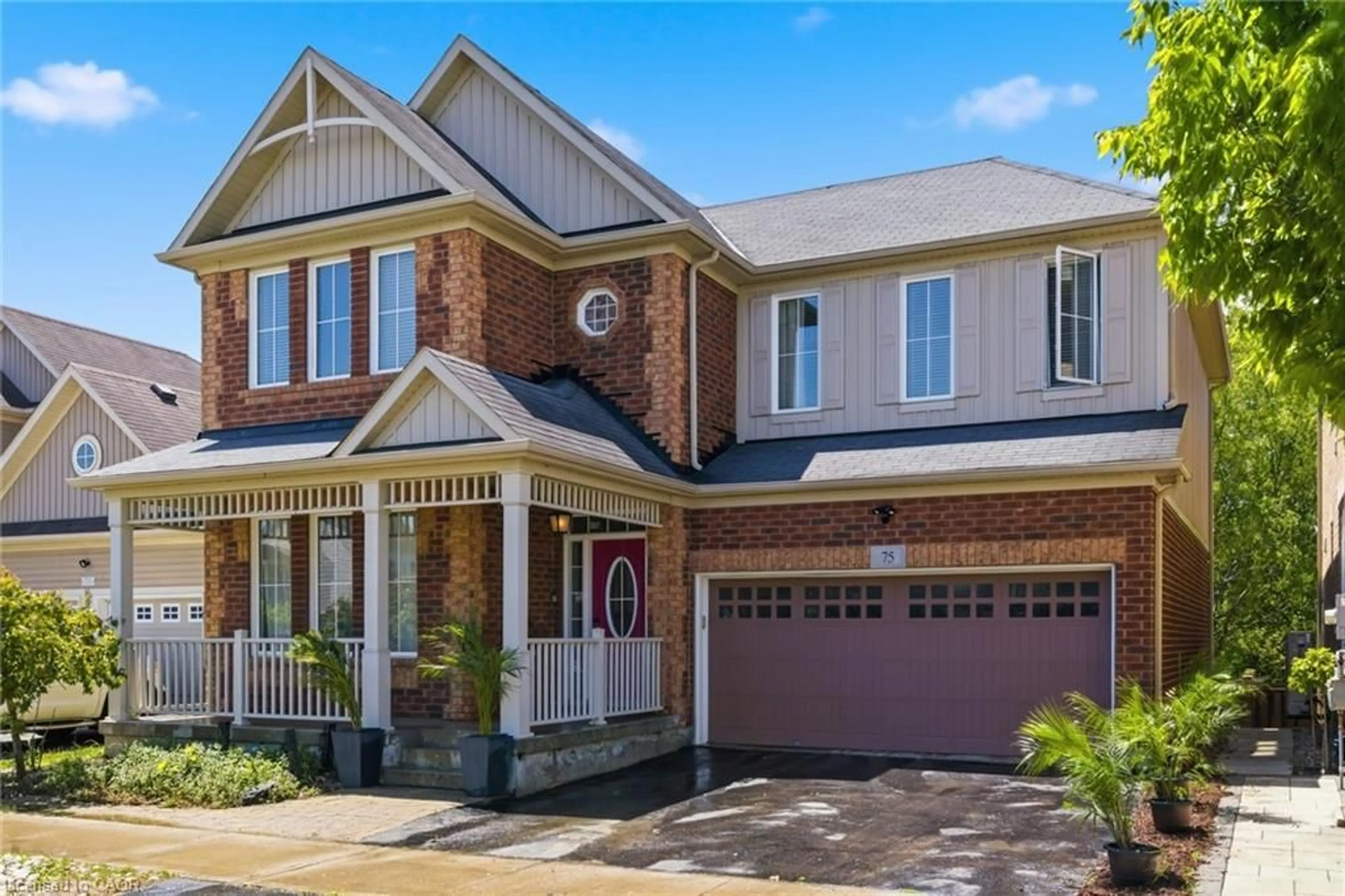 Home with brick exterior material, street for 75 Chase Cres, Cambridge Ontario N3C 0C5