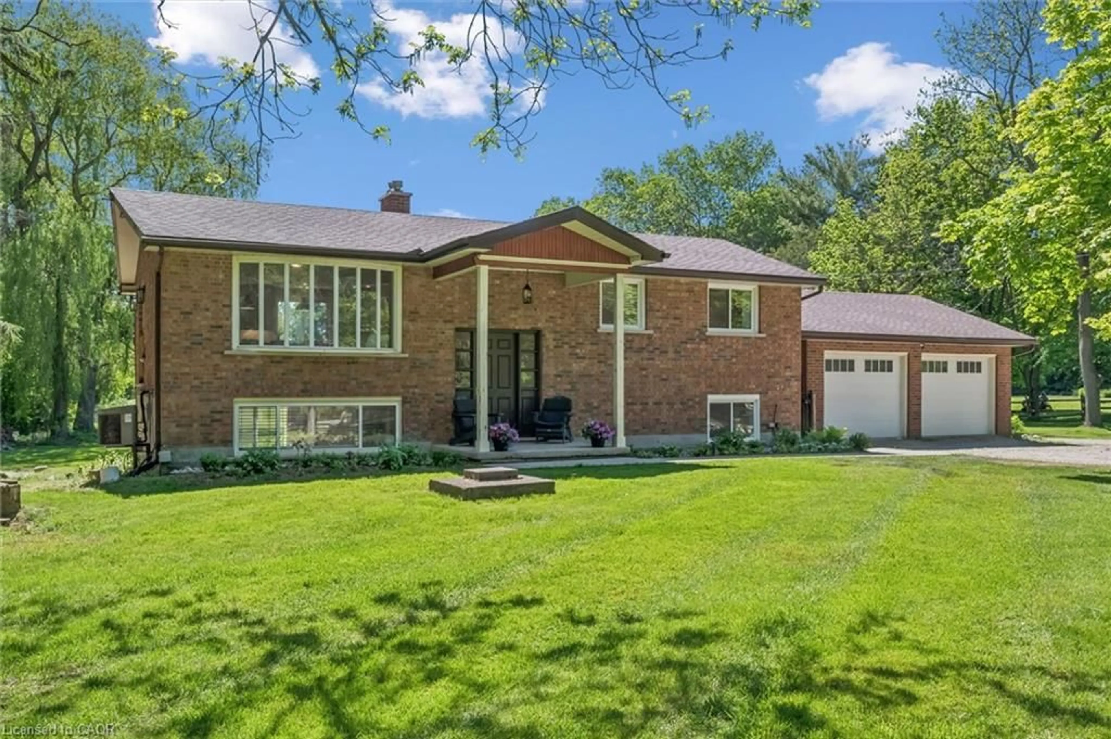 Home with brick exterior material, street for 103 Gilkison St, Elora Ontario N0B 1S0