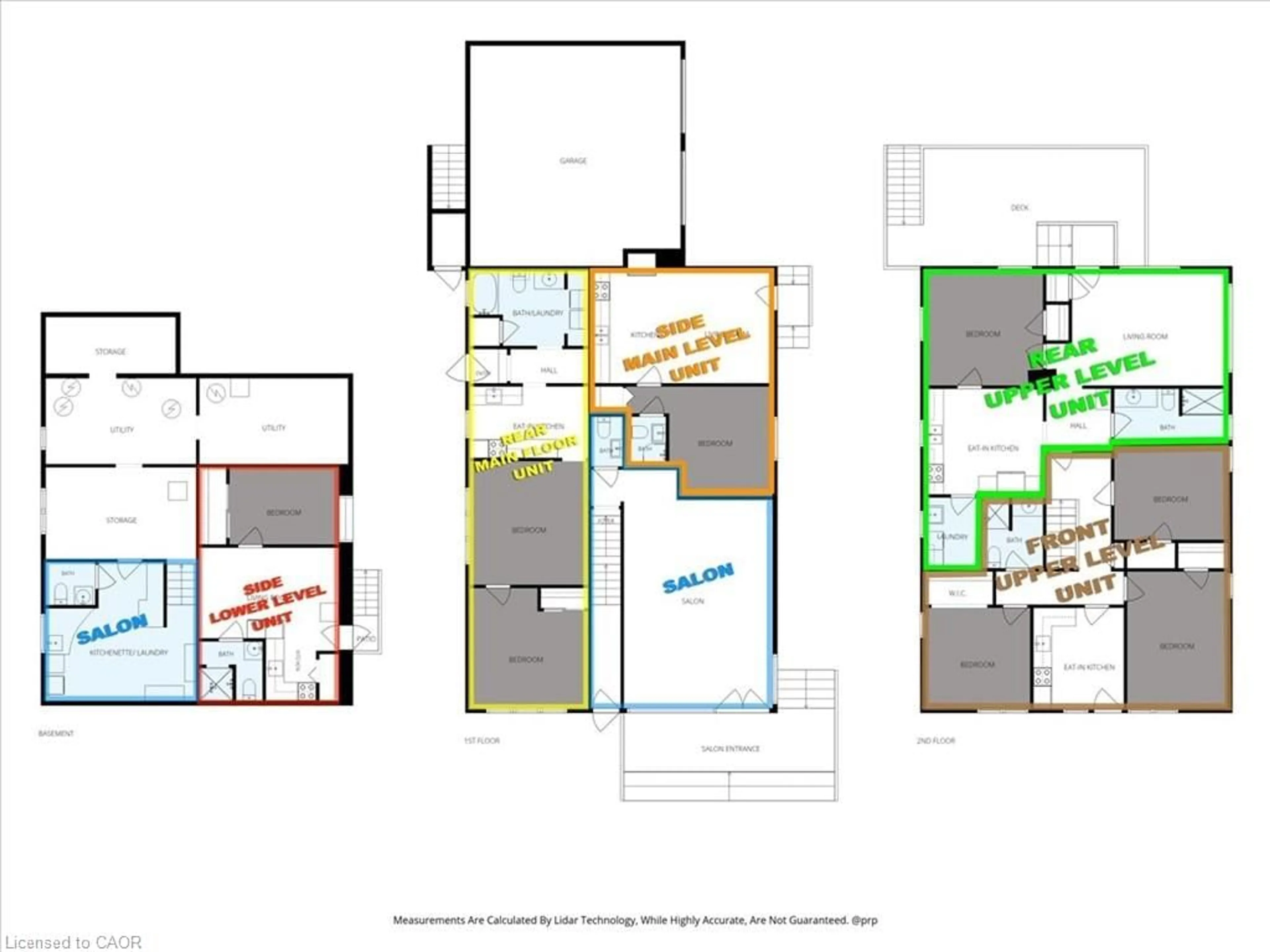 Floor plan for 744 Queen St, Kitchener Ontario N2M 1A4