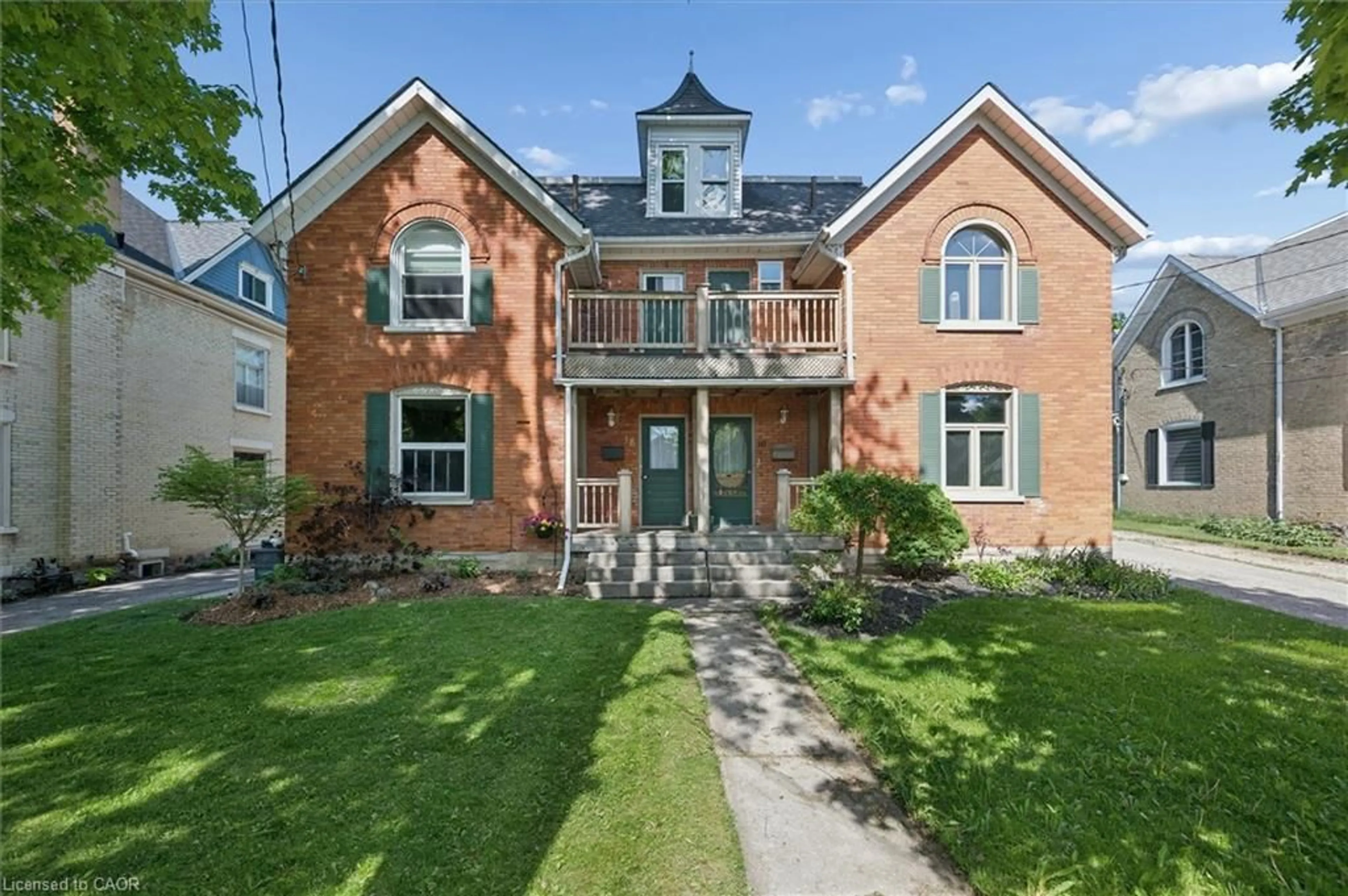 Home with brick exterior material, street for 18 Duke St, Elmira Ontario N3B 2W7
