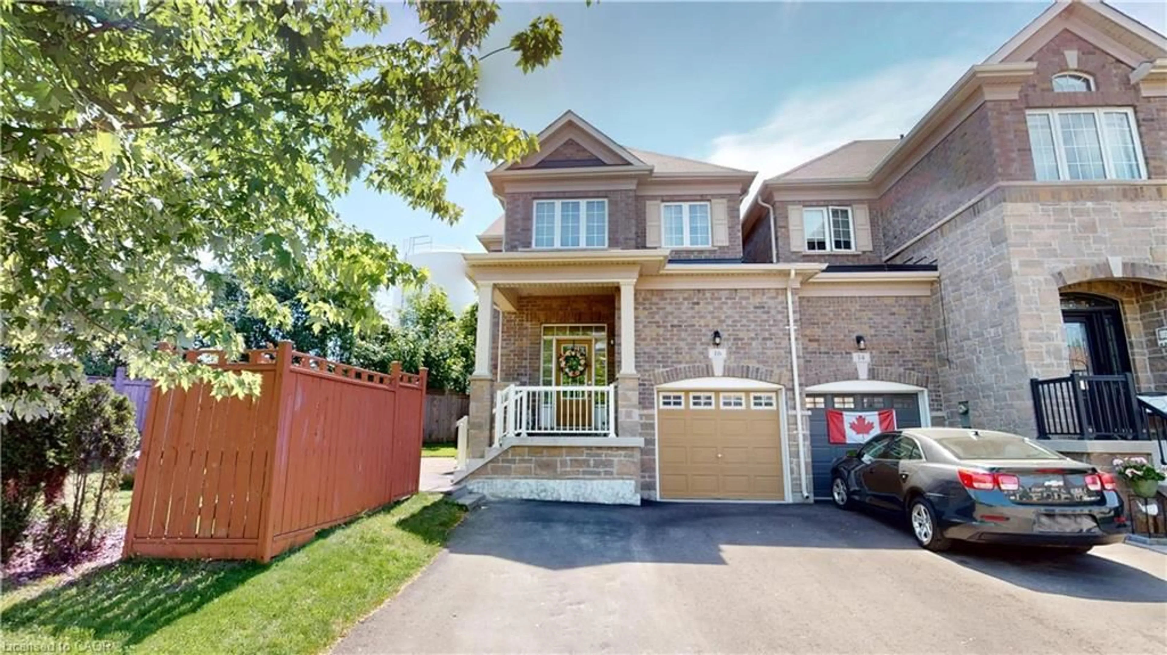 Home with brick exterior material, street for 16 Ridgegate Cres, Georgetown Ontario L7G 0L1