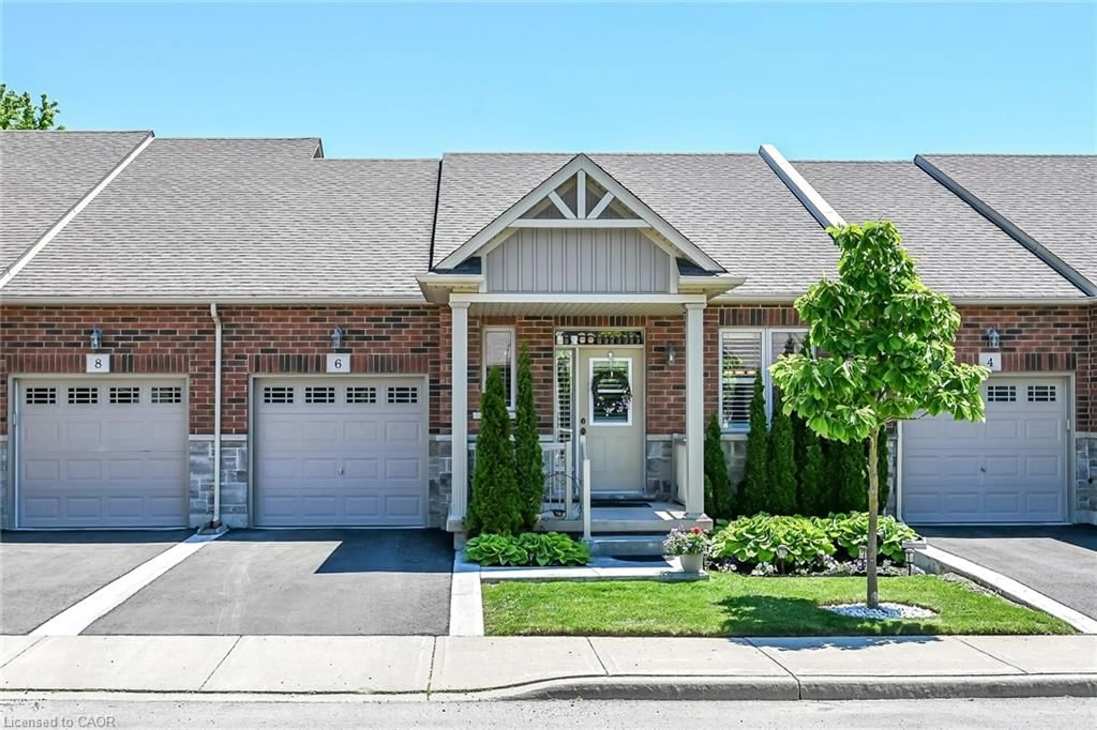Home with brick exterior material, street for 6 Gaddye Lane, Binbrook Ontario L0R 1C0