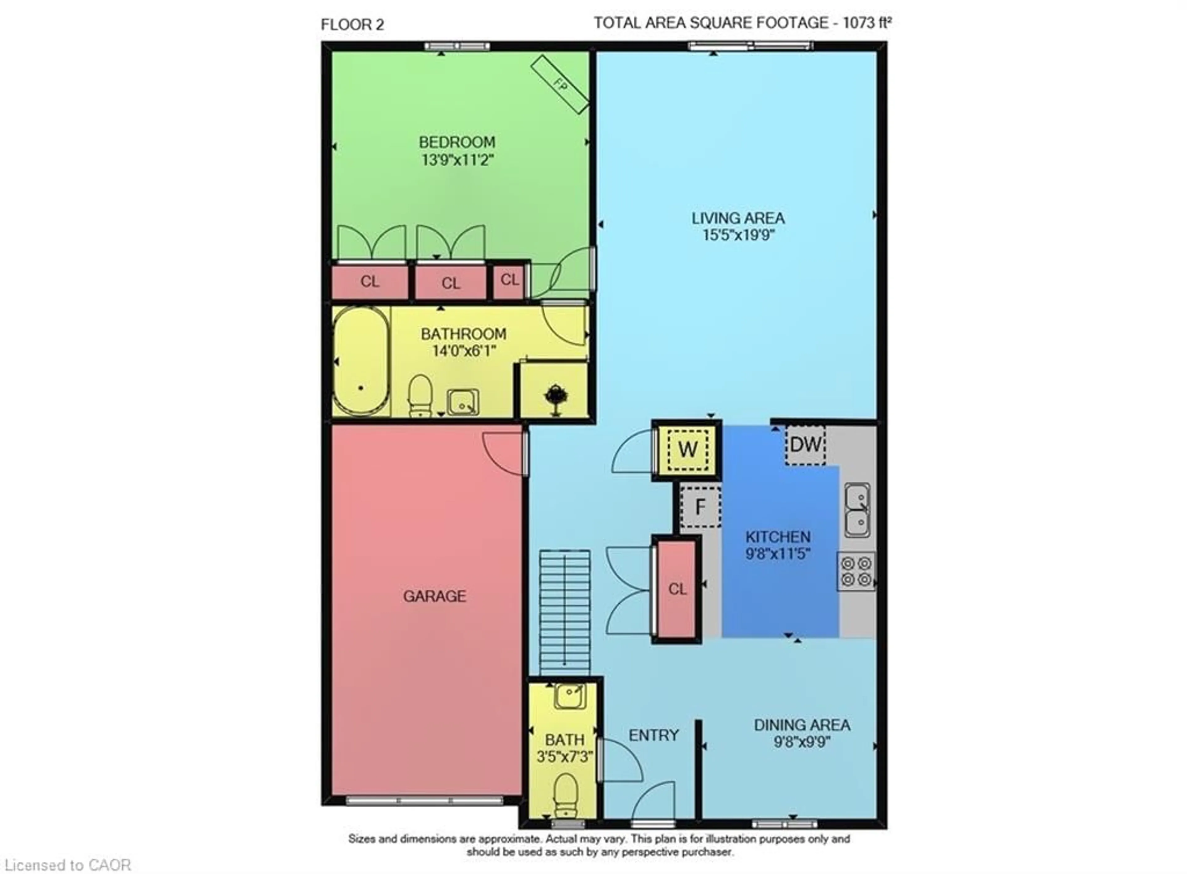 Floor plan for 6 Gaddye Lane, Binbrook Ontario L0R 1C0
