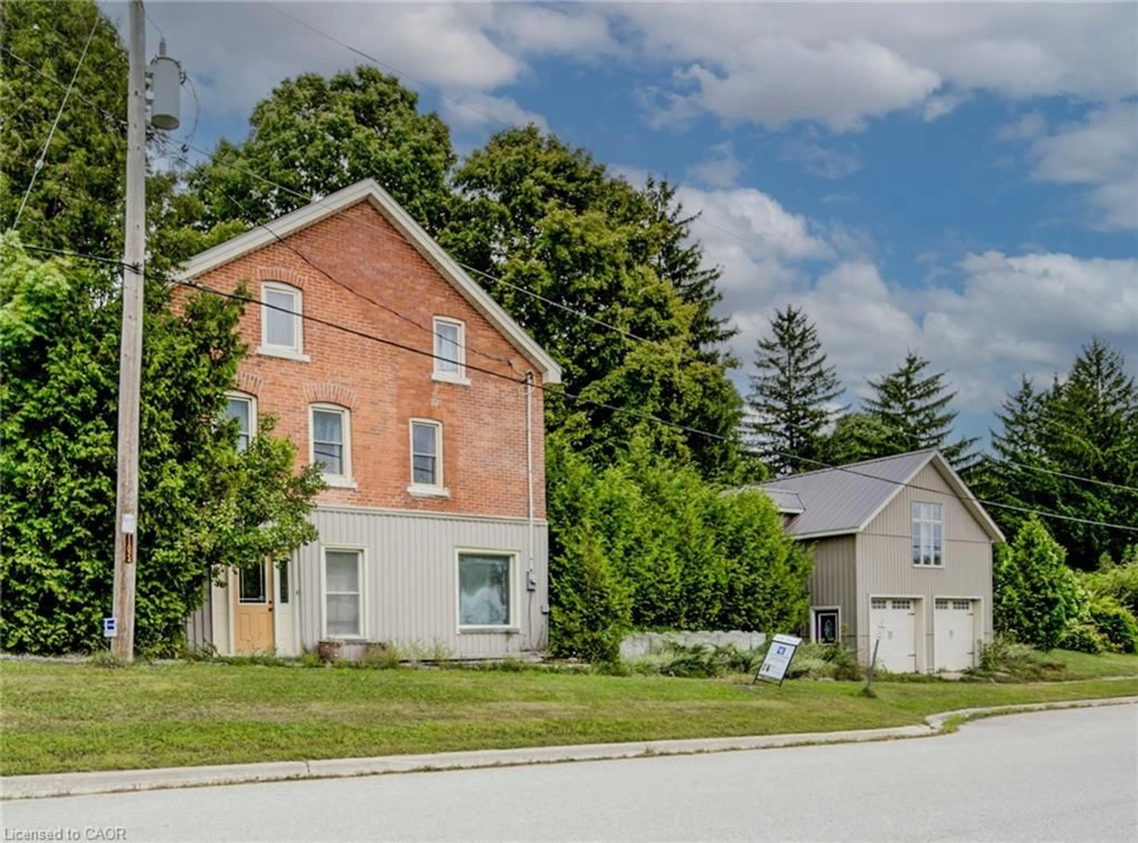 Home with brick exterior material, street for 3095 Old Mill St, Fordwich Ontario N0G 1V0