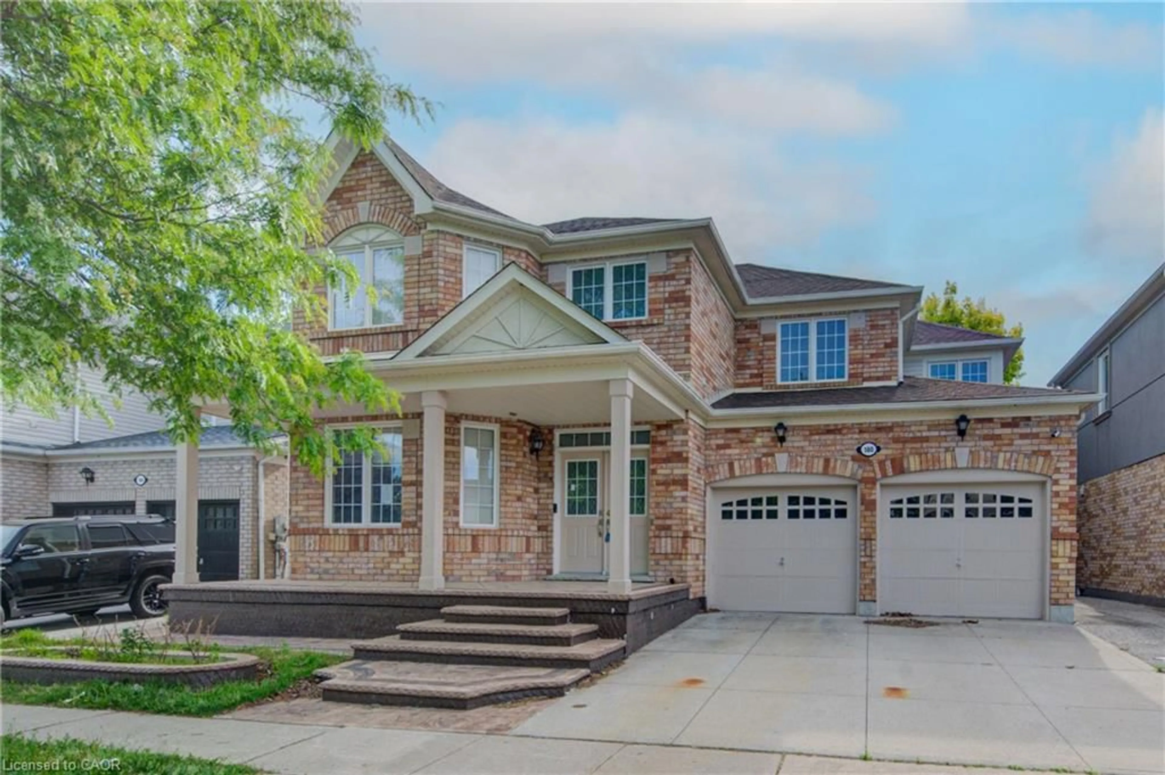Home with brick exterior material, street for 180 Arthur Fach Dr, Cambridge Ontario N1T 2G2