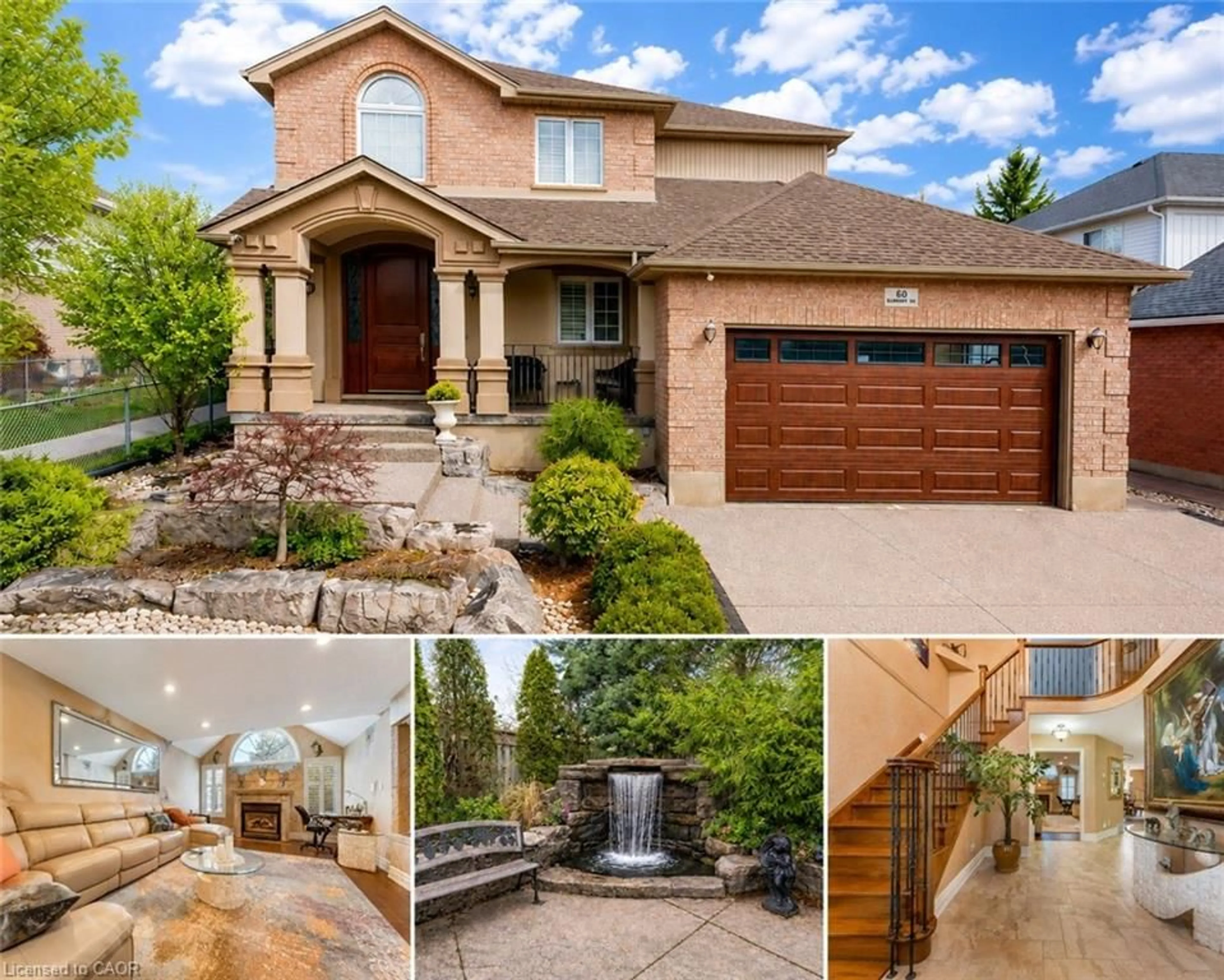 Home with brick exterior material, street for 60 Chandos Dr, Kitchener Ontario N2A 3C2