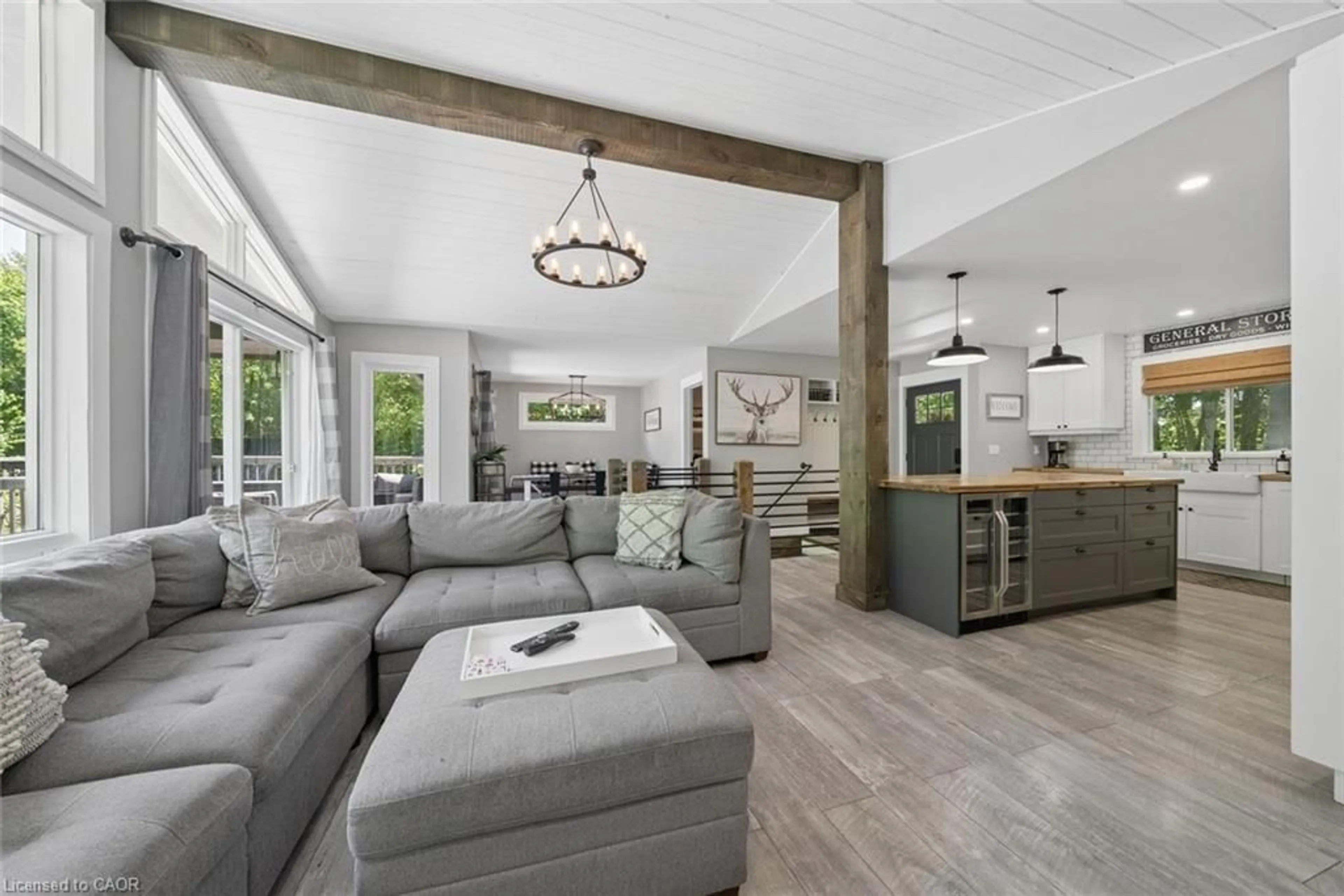 Open concept kitchen, unknown for 371 Skene Rd, Marmora and Lake Ontario K0L 1W0