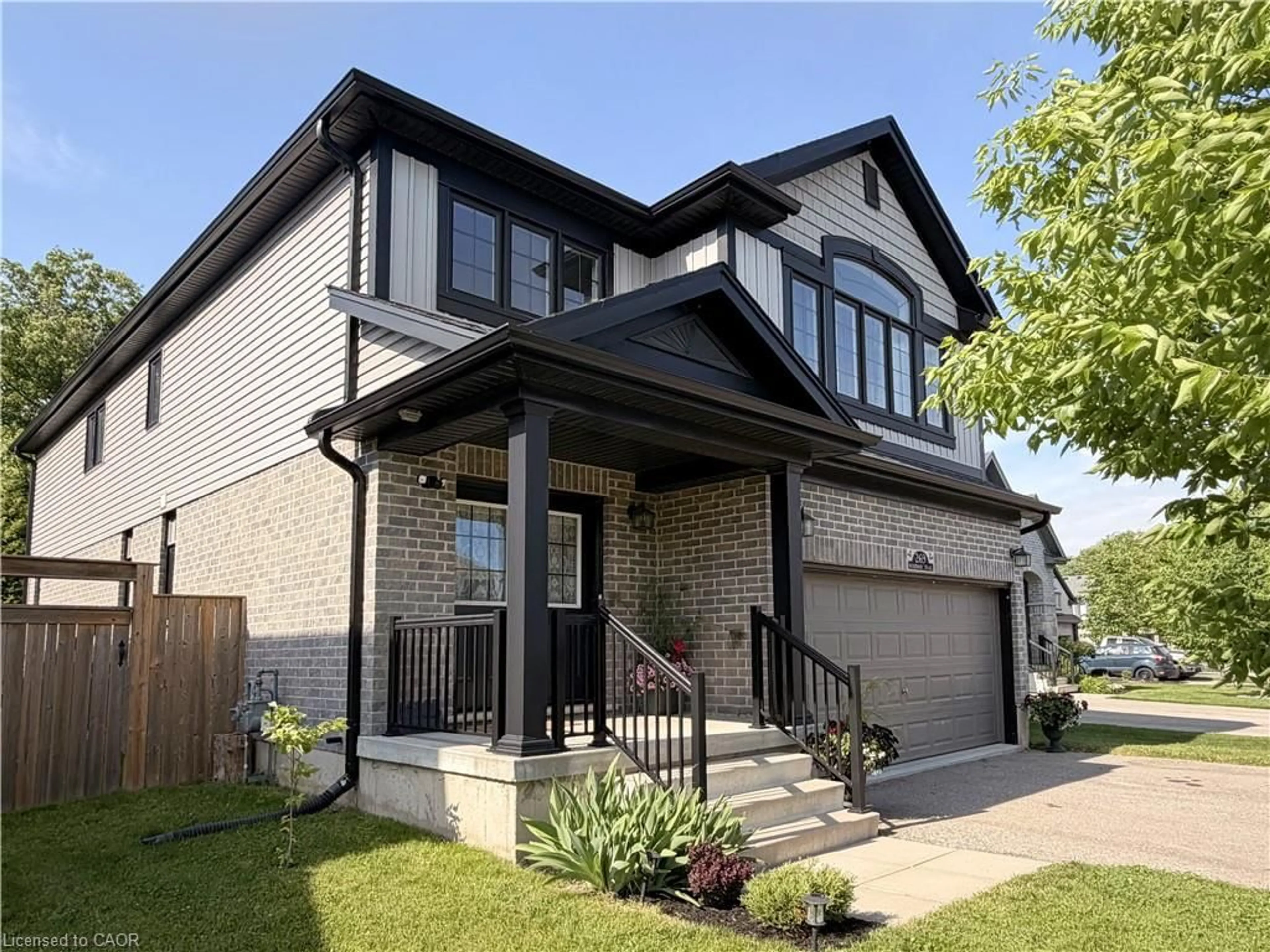 Home with brick exterior material, street for 269 Woodway Trail, Simcoe Ontario N3Y 0C9