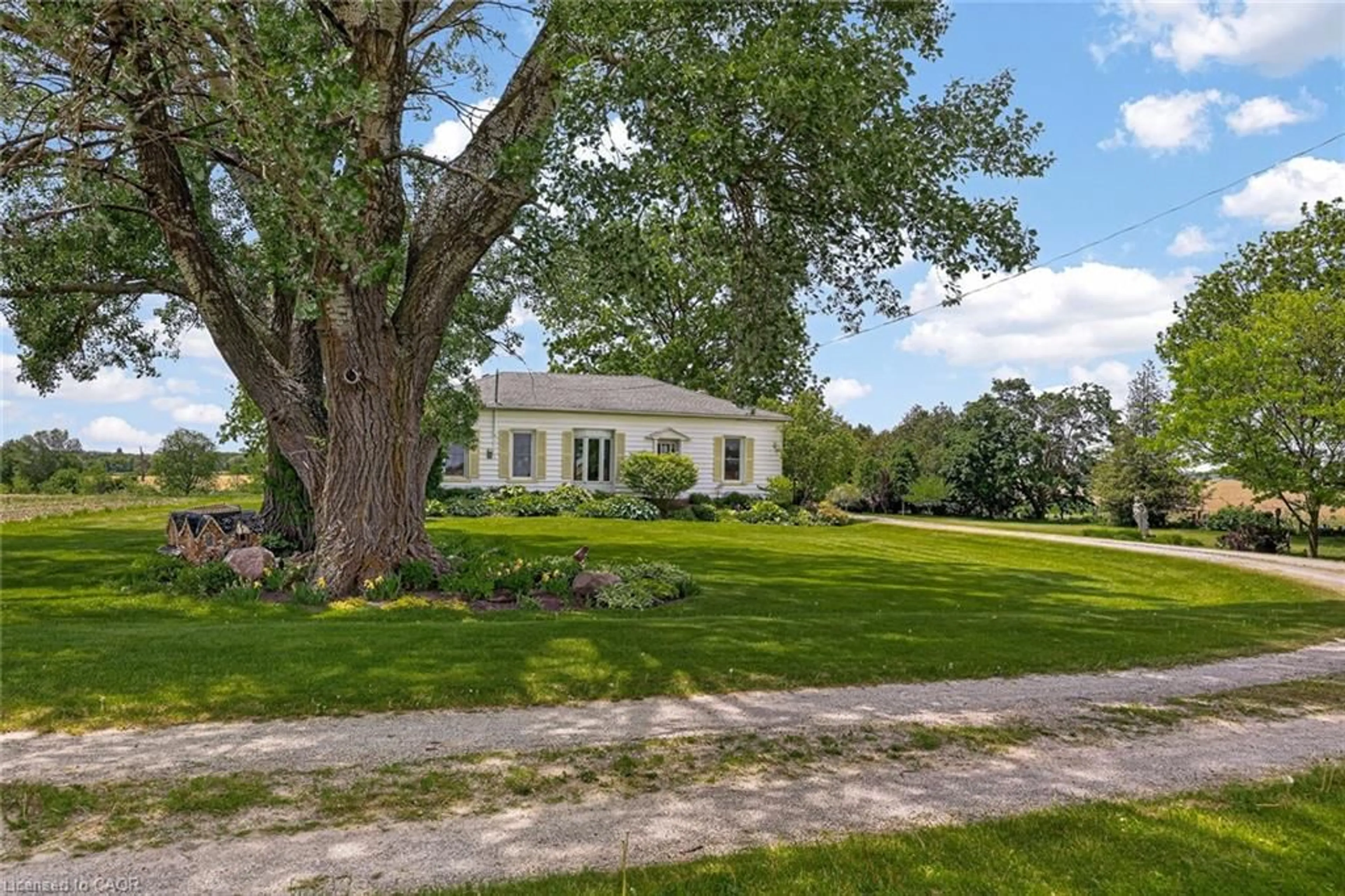 A pic from outside/outdoor area/front of a property/back of a property/a pic from drone, unknown for 776443 Blandford Rd, Bright Ontario N0J 1B0