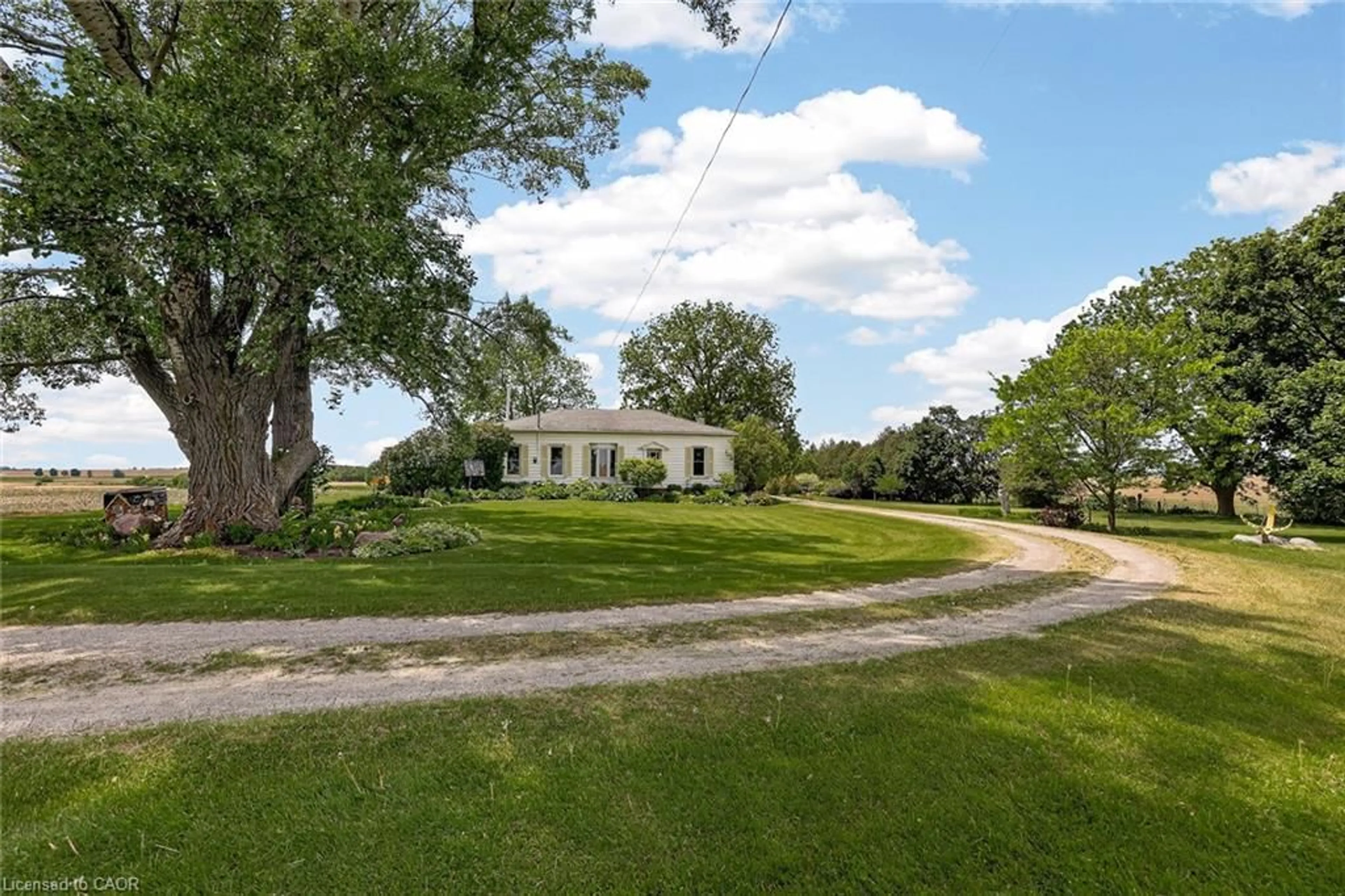 A pic from outside/outdoor area/front of a property/back of a property/a pic from drone, unknown for 776443 Blandford Rd, Bright Ontario N0J 1B0