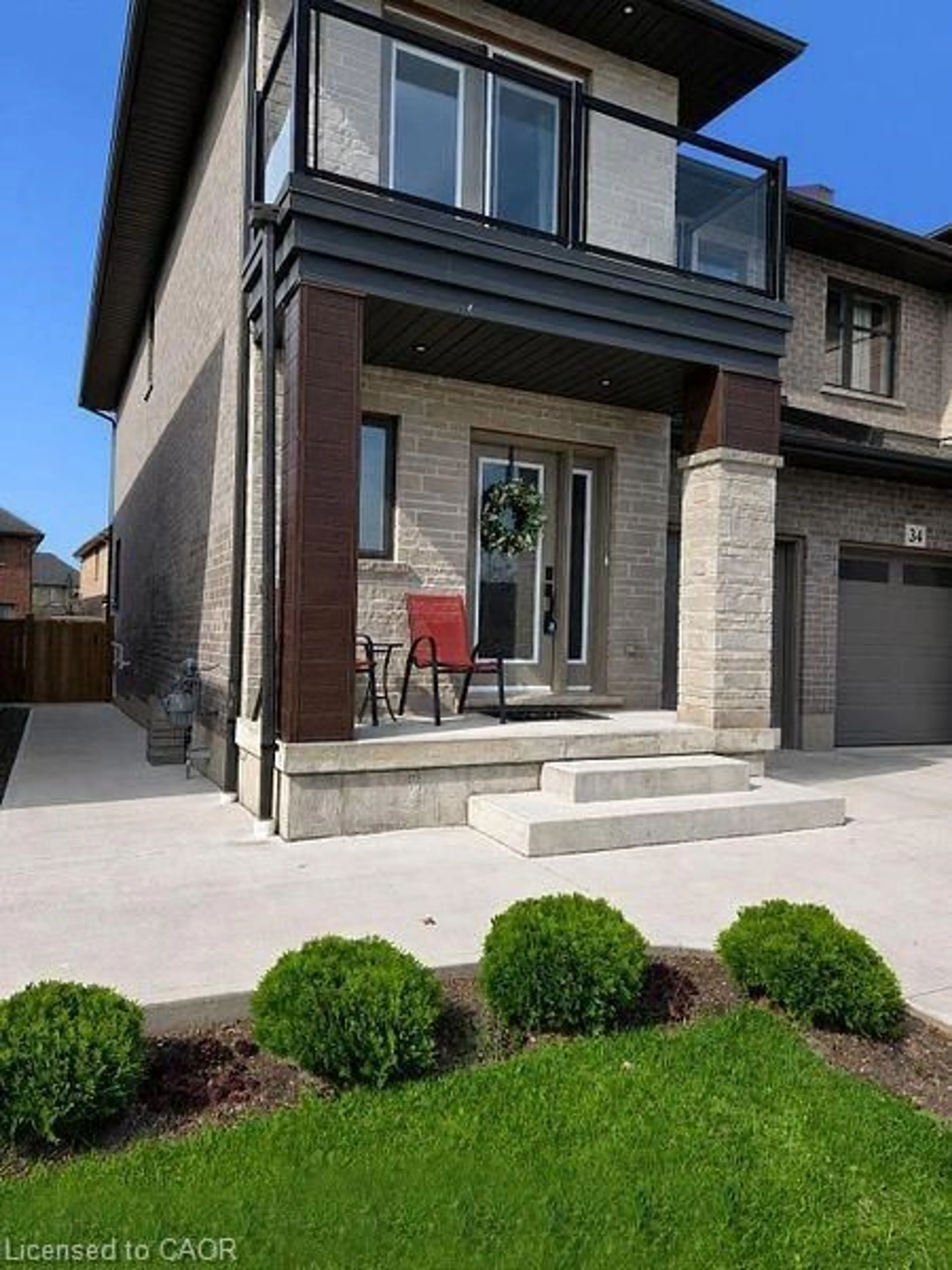 Home with brick exterior material, street for 32 Jayla Lane, Smithville Ontario L0R 2A0