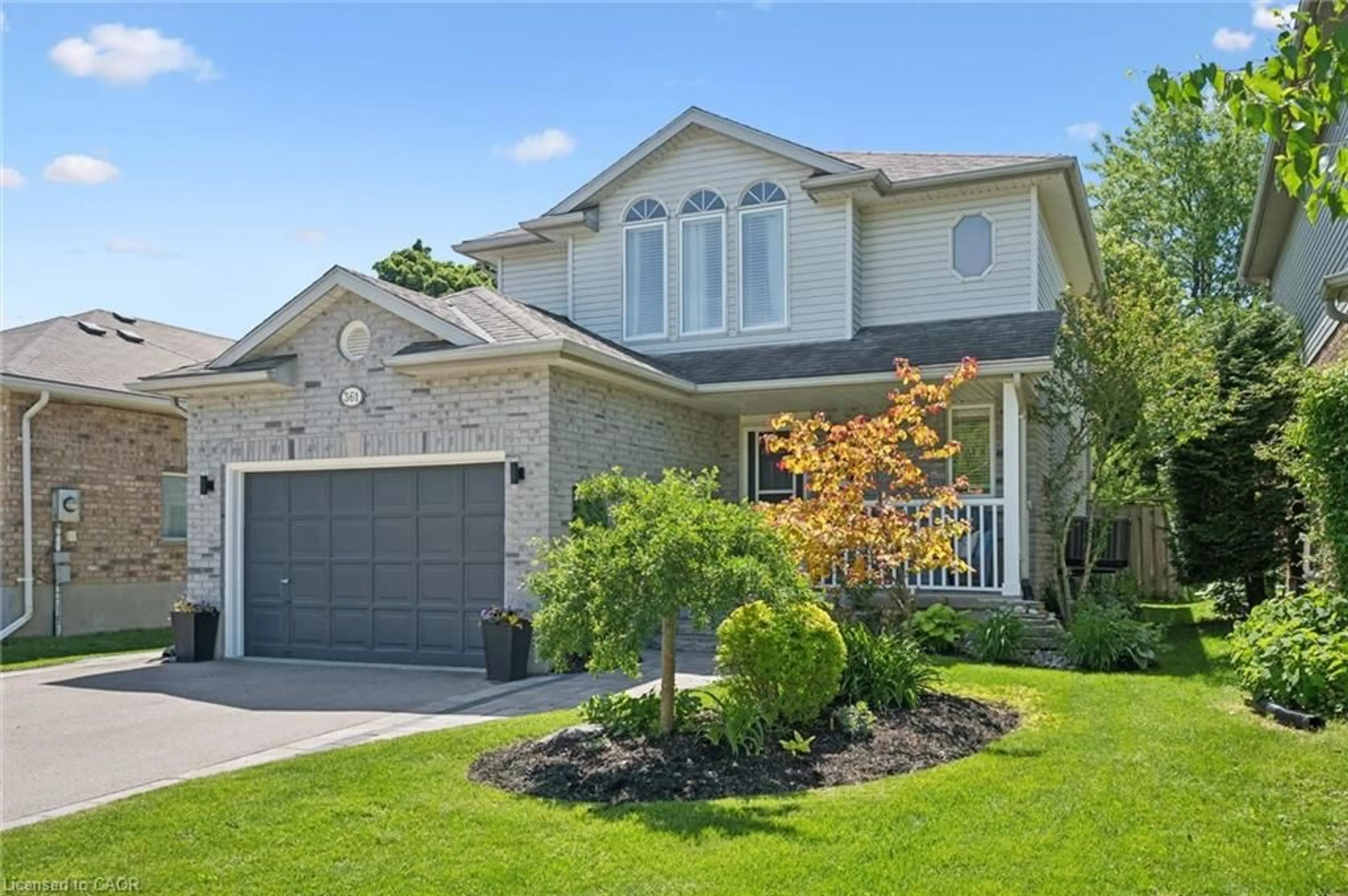Home with brick exterior material, street for 361 Lake Louise Blvd, Waterloo Ontario N2V 2H2
