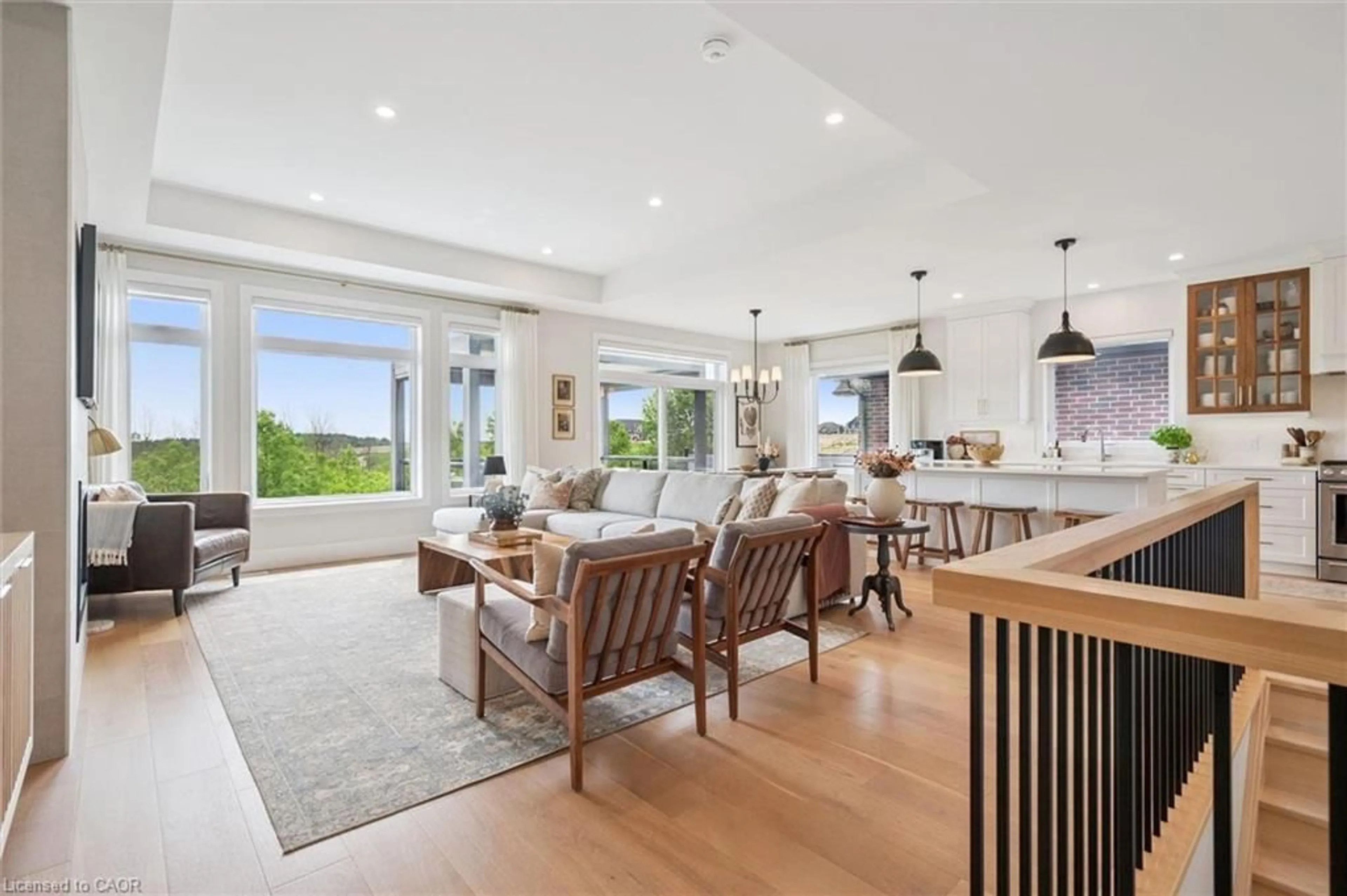 Open concept kitchen, unknown for 122 Ridgeview Dr, Drayton Ontario N0G 1P0
