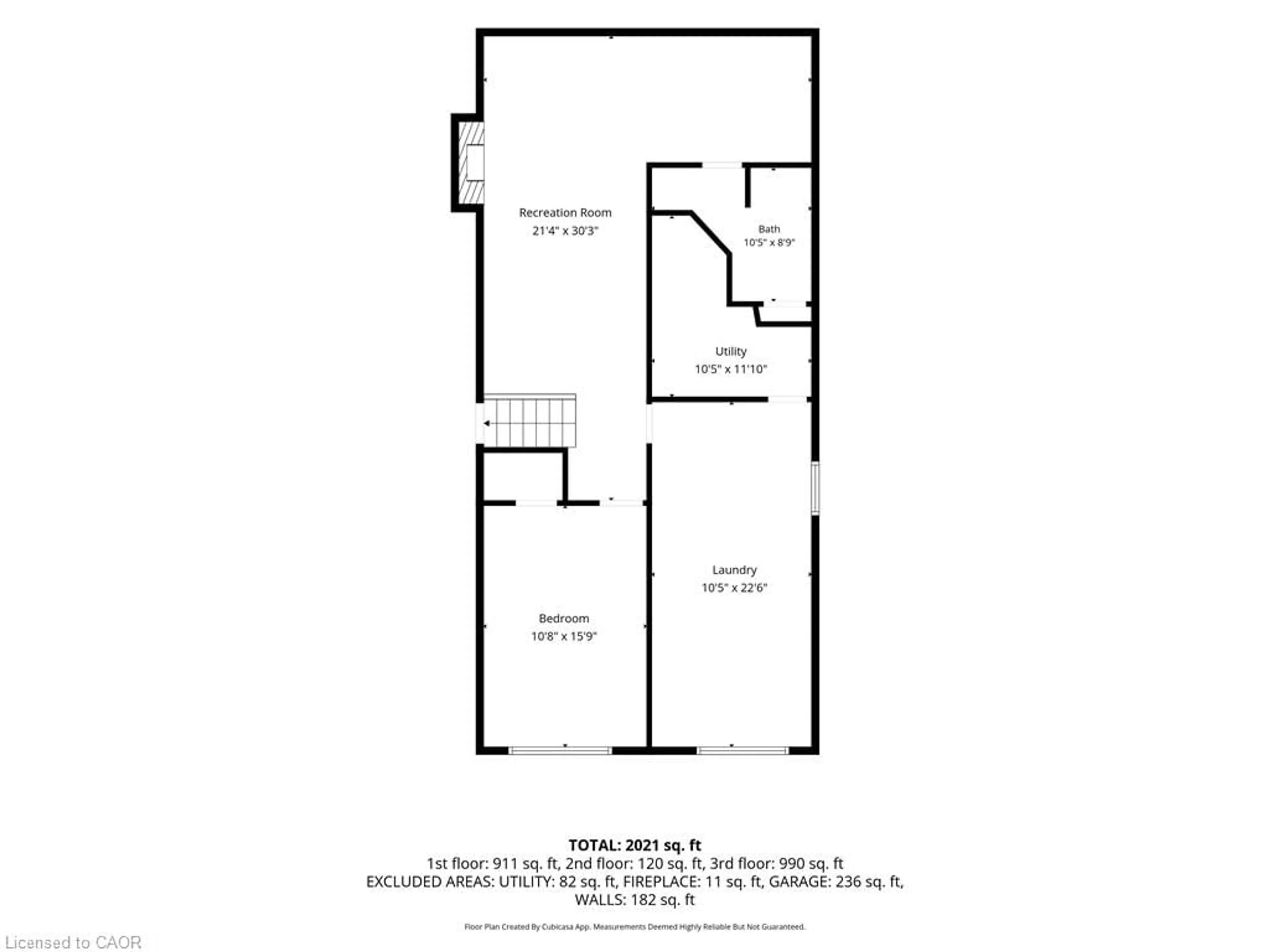 Floor plan for 789 Rymal Rd, Hamilton Ontario L8W 1B6