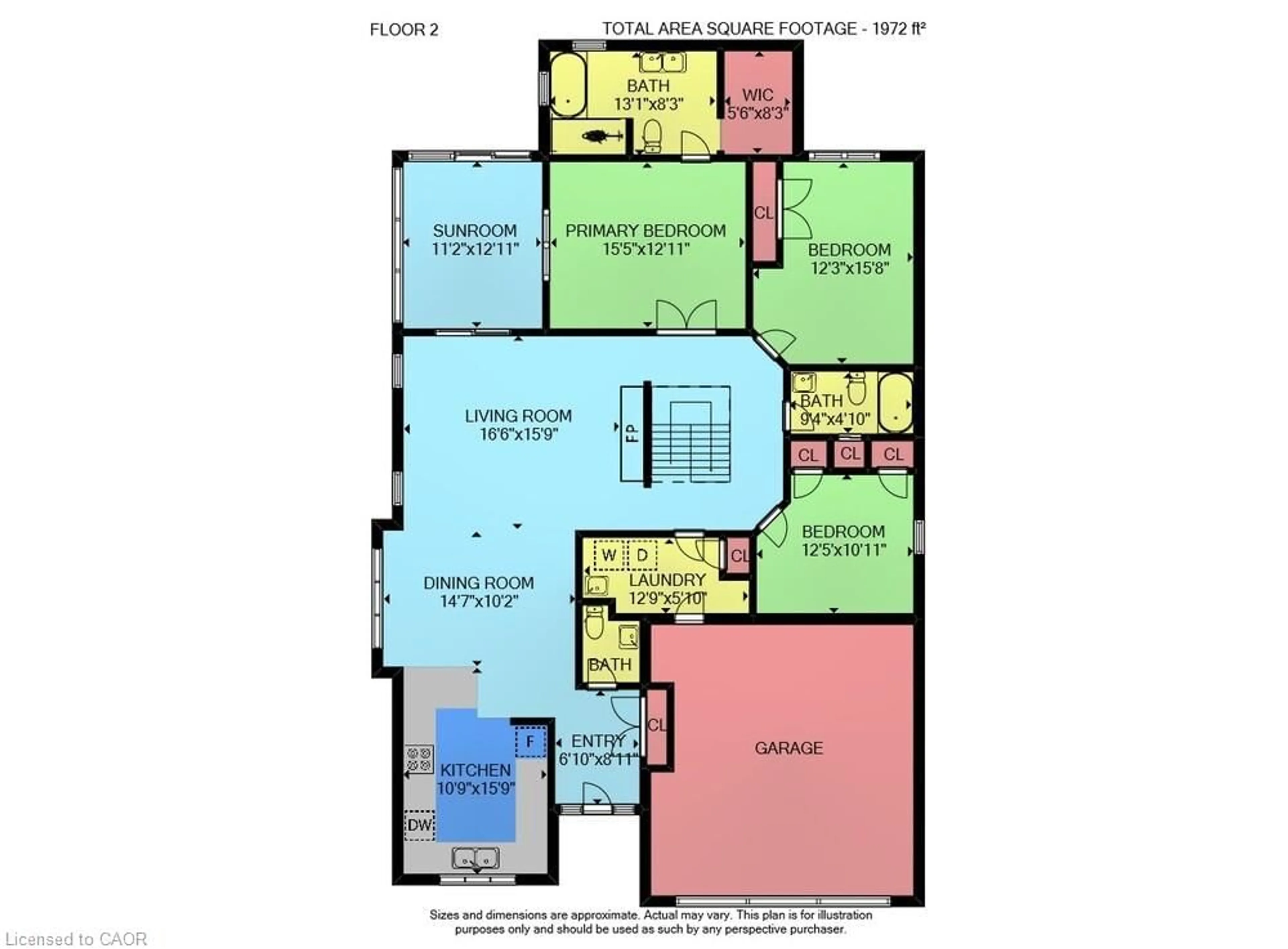 Floor plan for 3905 Cody Trail, Vineland Ontario L0R 2C0