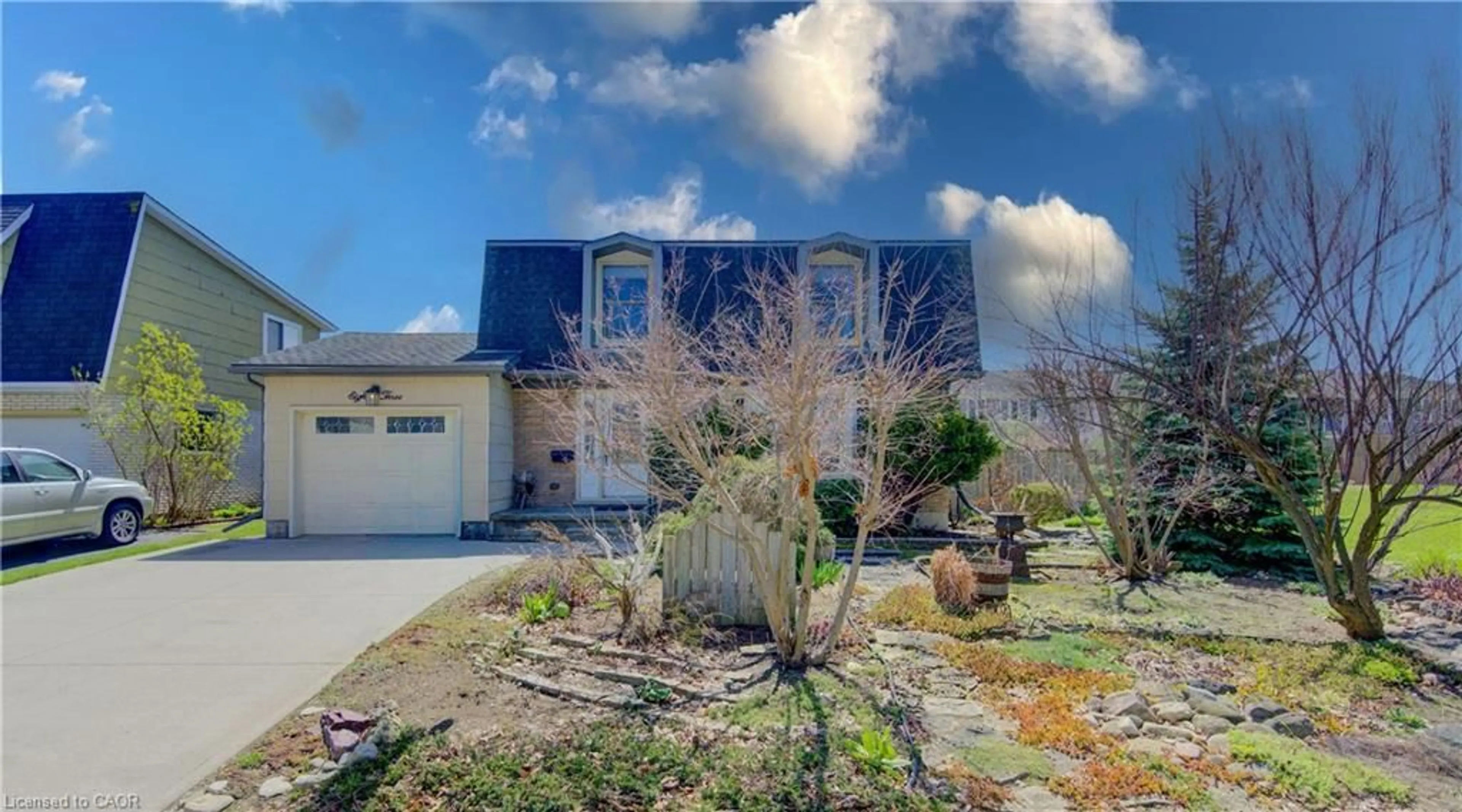 A pic from outside/outdoor area/front of a property/back of a property/a pic from drone, street for 83 Manor Dr, Kitchener Ontario N2A 2T9