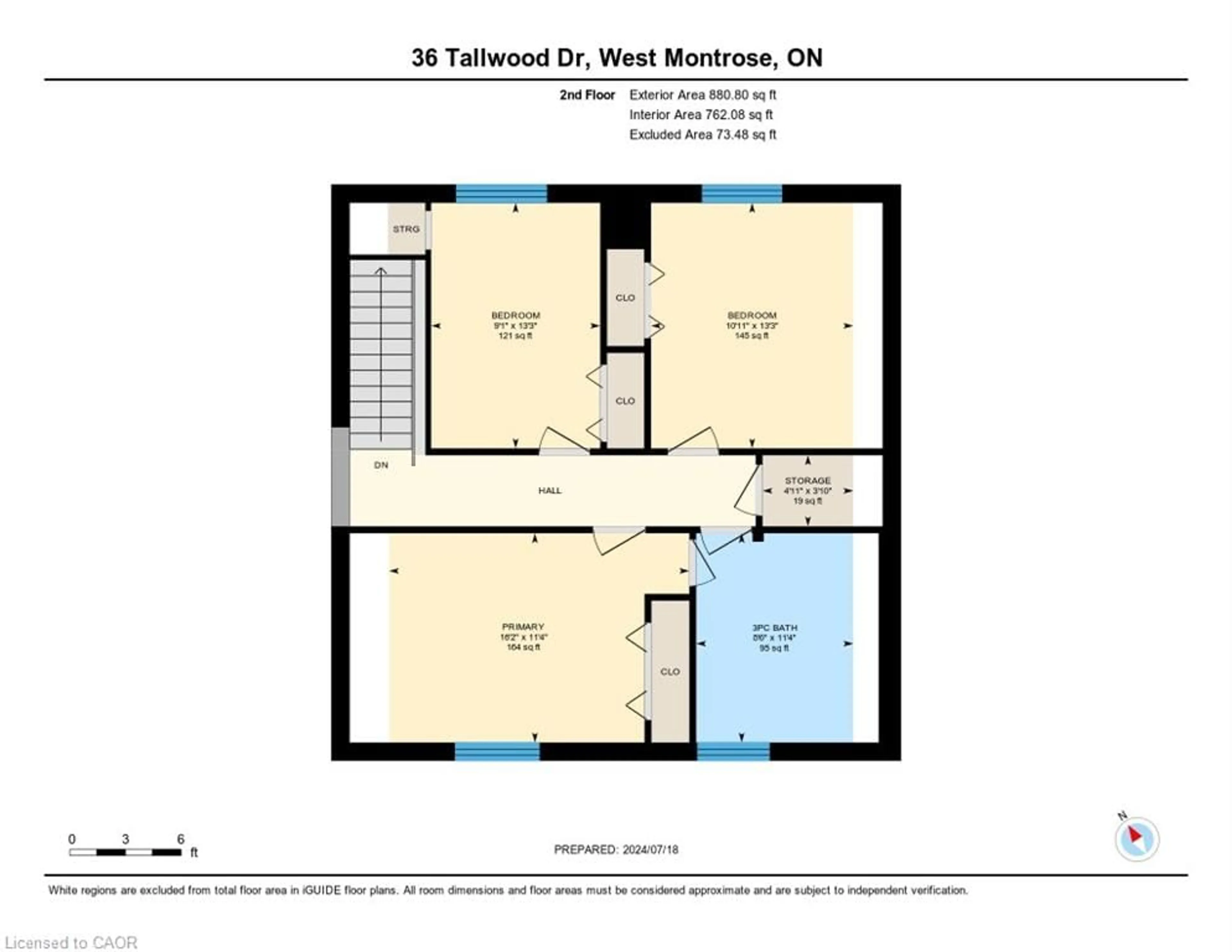 Floor plan for 36 Tallwood Dr, West Montrose Ontario N0B 2V0