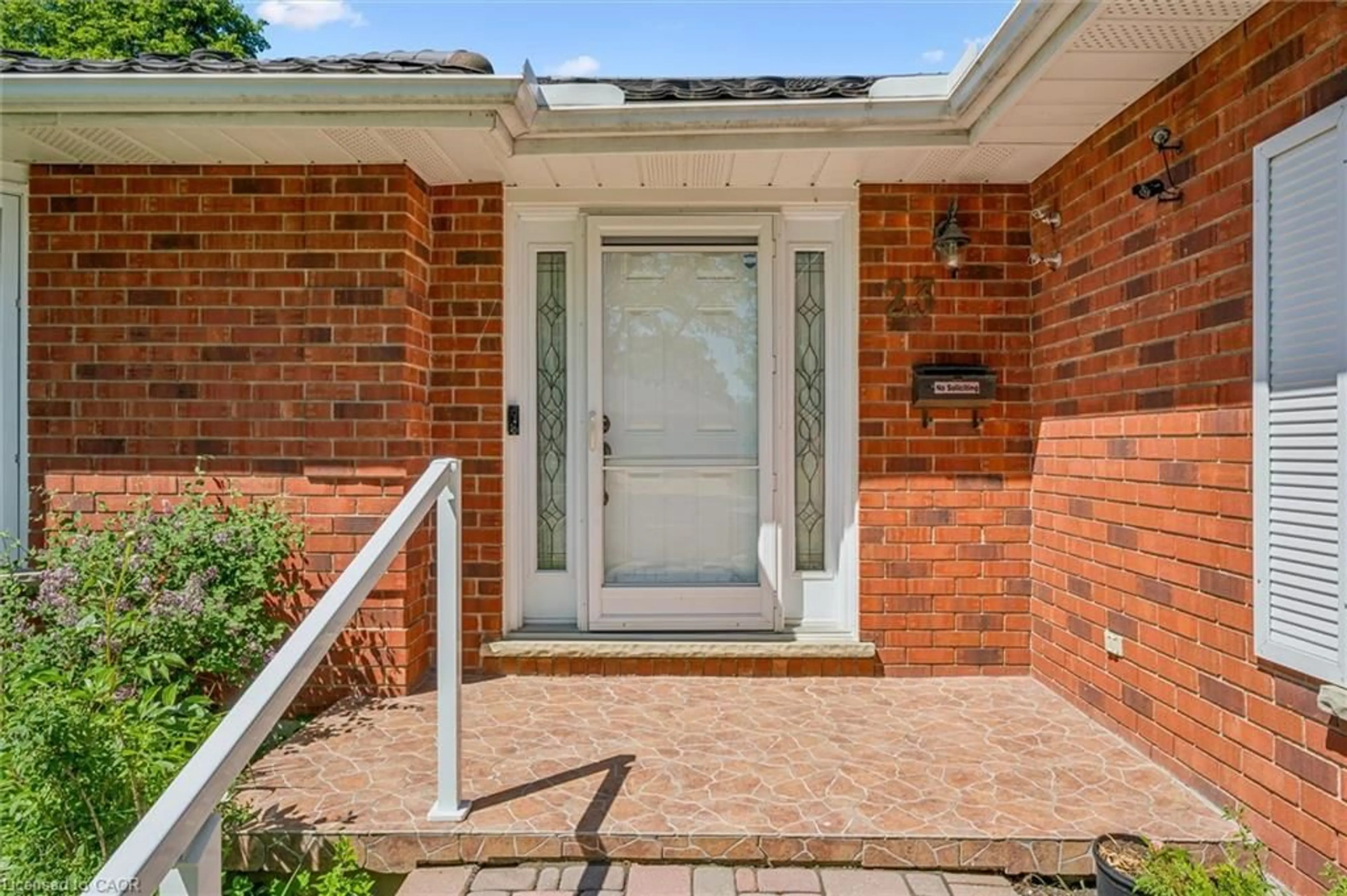 Home with brick exterior material, street for 23 Darlington Pl, Kitchener Ontario N2A 3M3