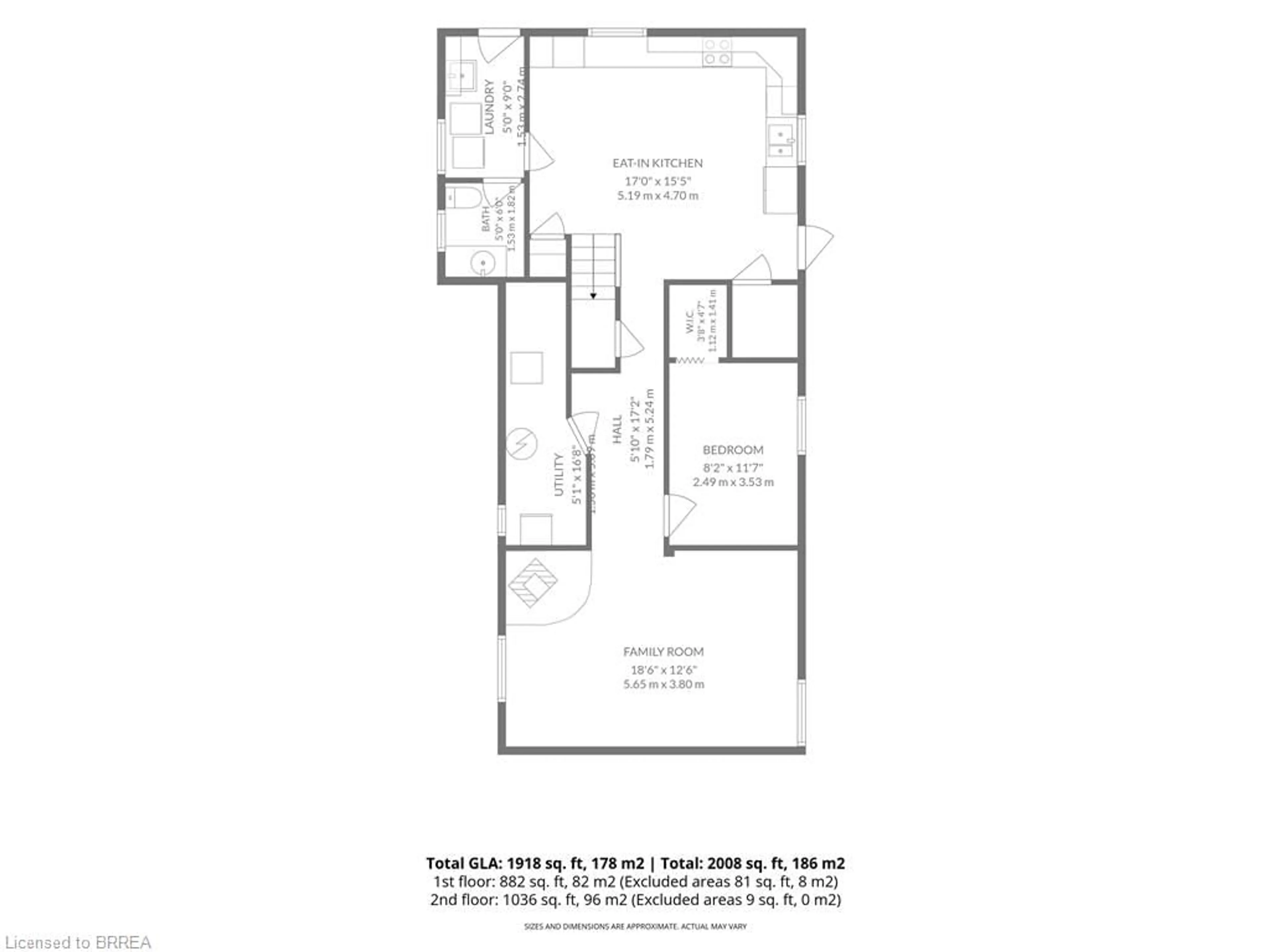Floor plan for 16 King Edward St, Paris Ontario N3L 2G6
