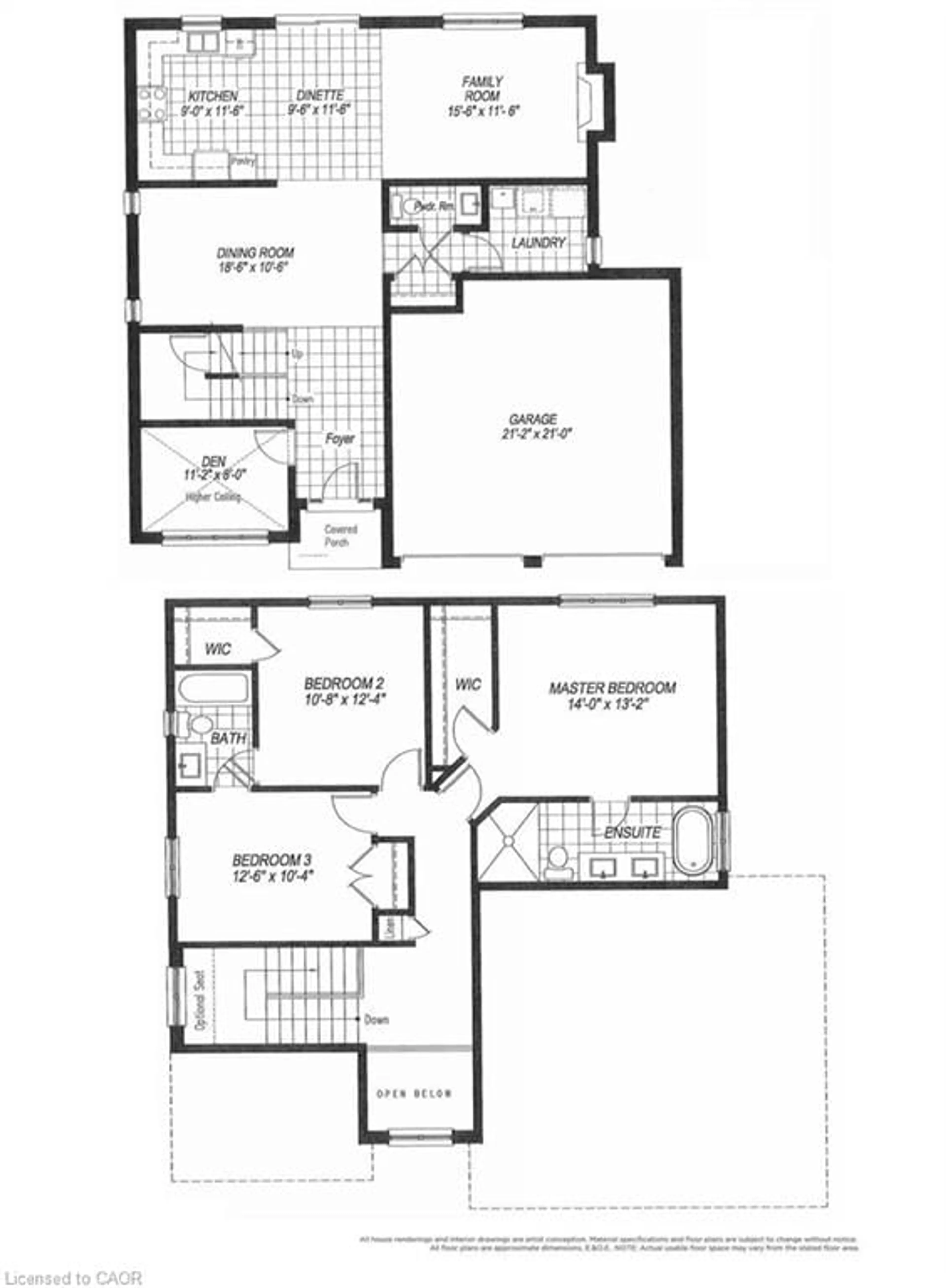 Floor plan for 43 Hilborn St, Plattsville Ontario N0J 1S0