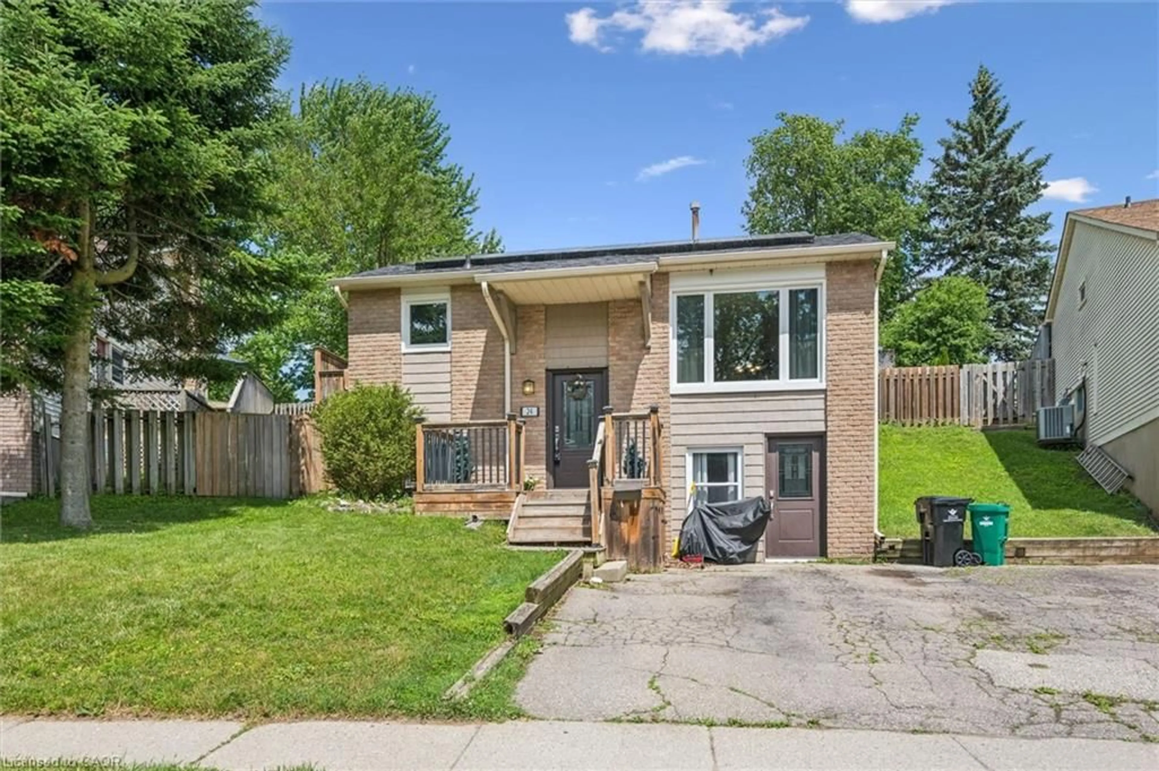 Home with brick exterior material, street for 24 Byton Lane, Cambridge Ontario N1S 4L9