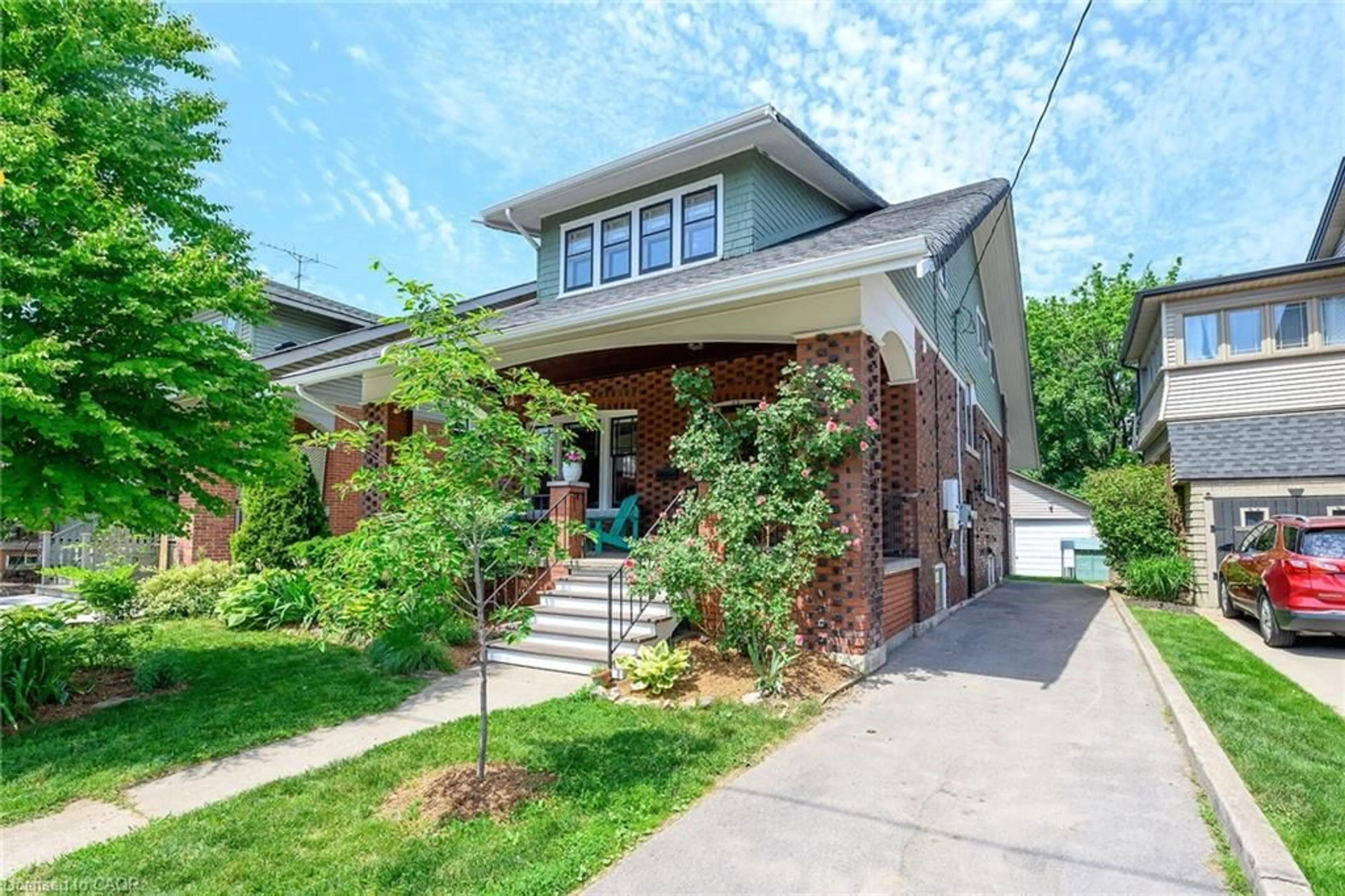 Home with brick exterior material, street for 22 Connaught Ave, Hamilton Ontario L8M 3C2