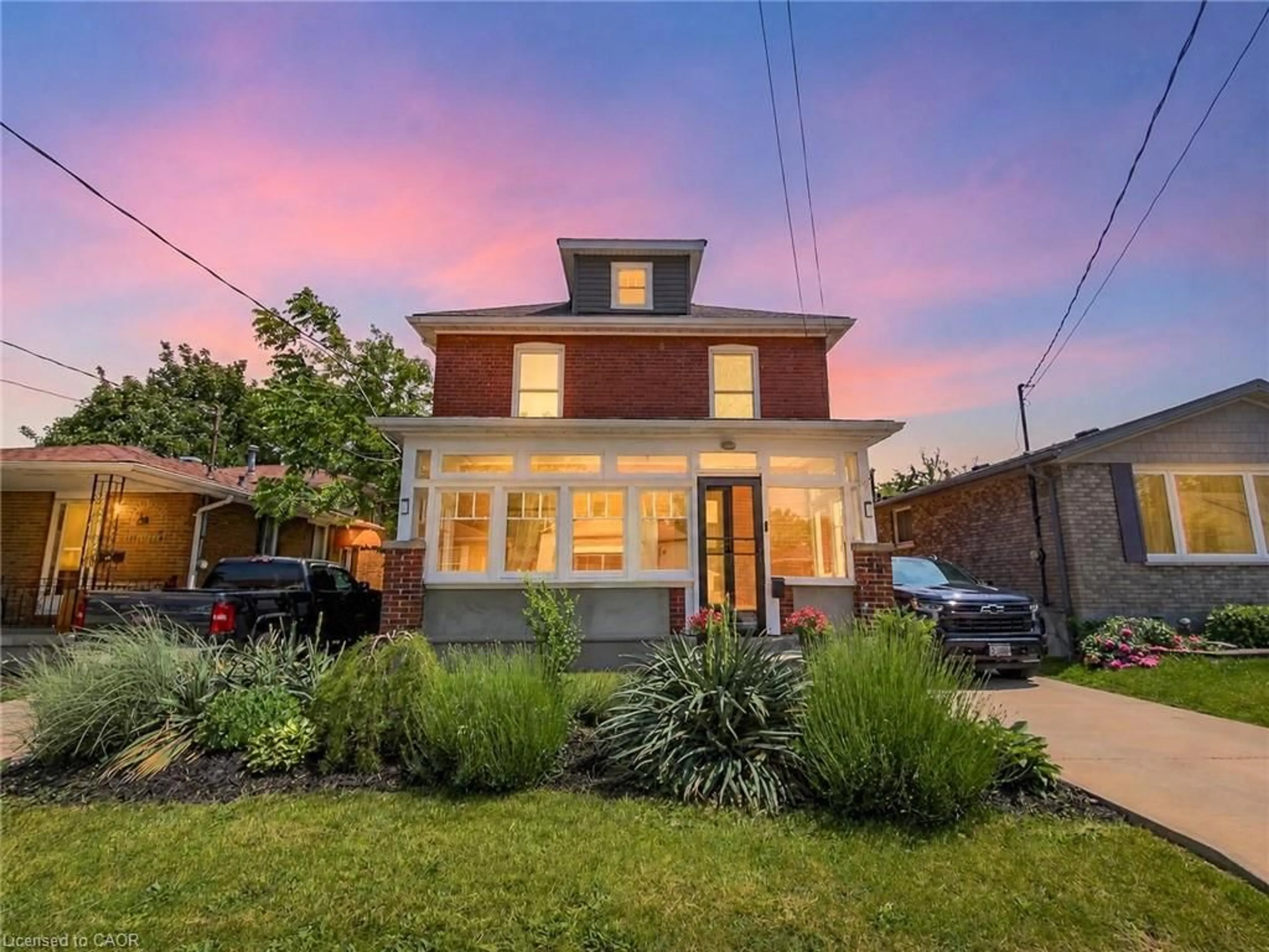 Home with brick exterior material, street for 32 Lorne St, St. Catharines Ontario L2P 3C7