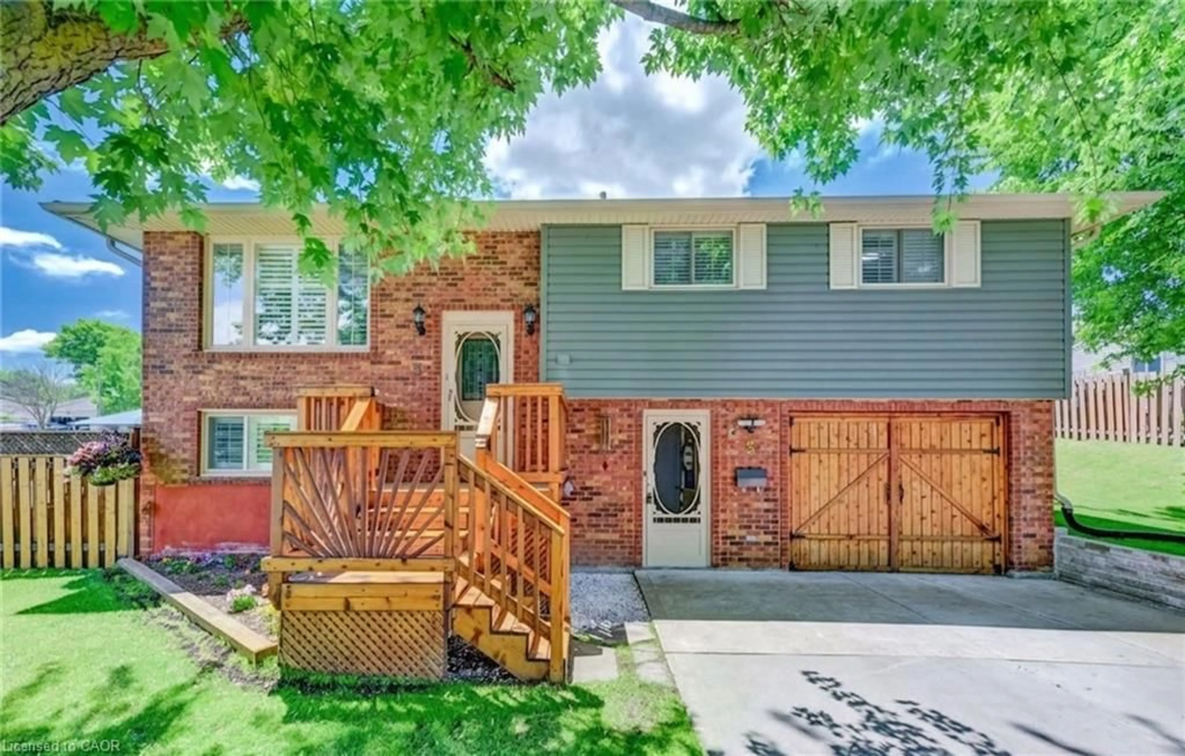 Home with brick exterior material, street for 3 Parkland Cres, Kitchener Ontario N2N 1R5