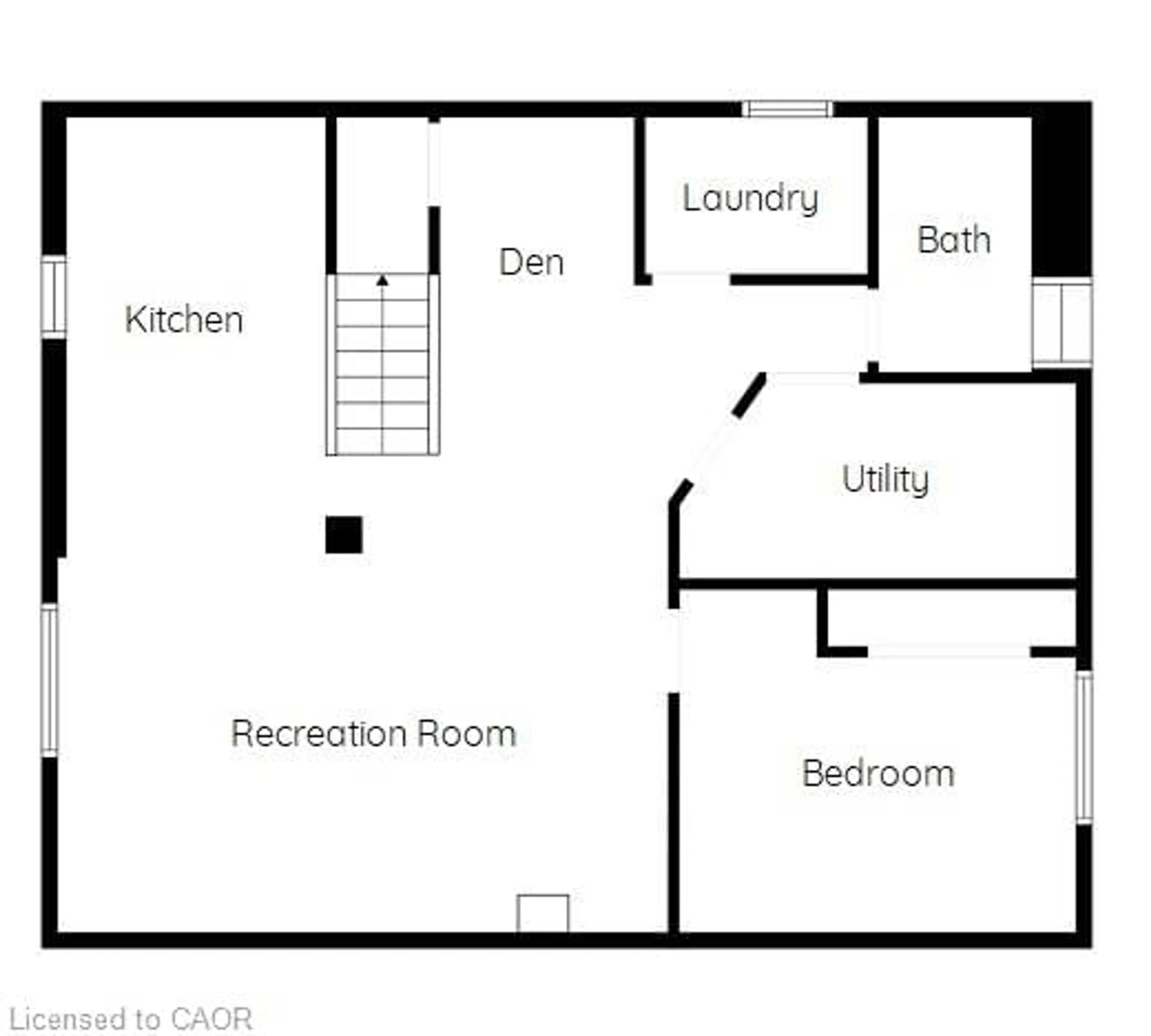 Floor plan for 19 Gildea St, Hamilton Ontario L8V 2G6