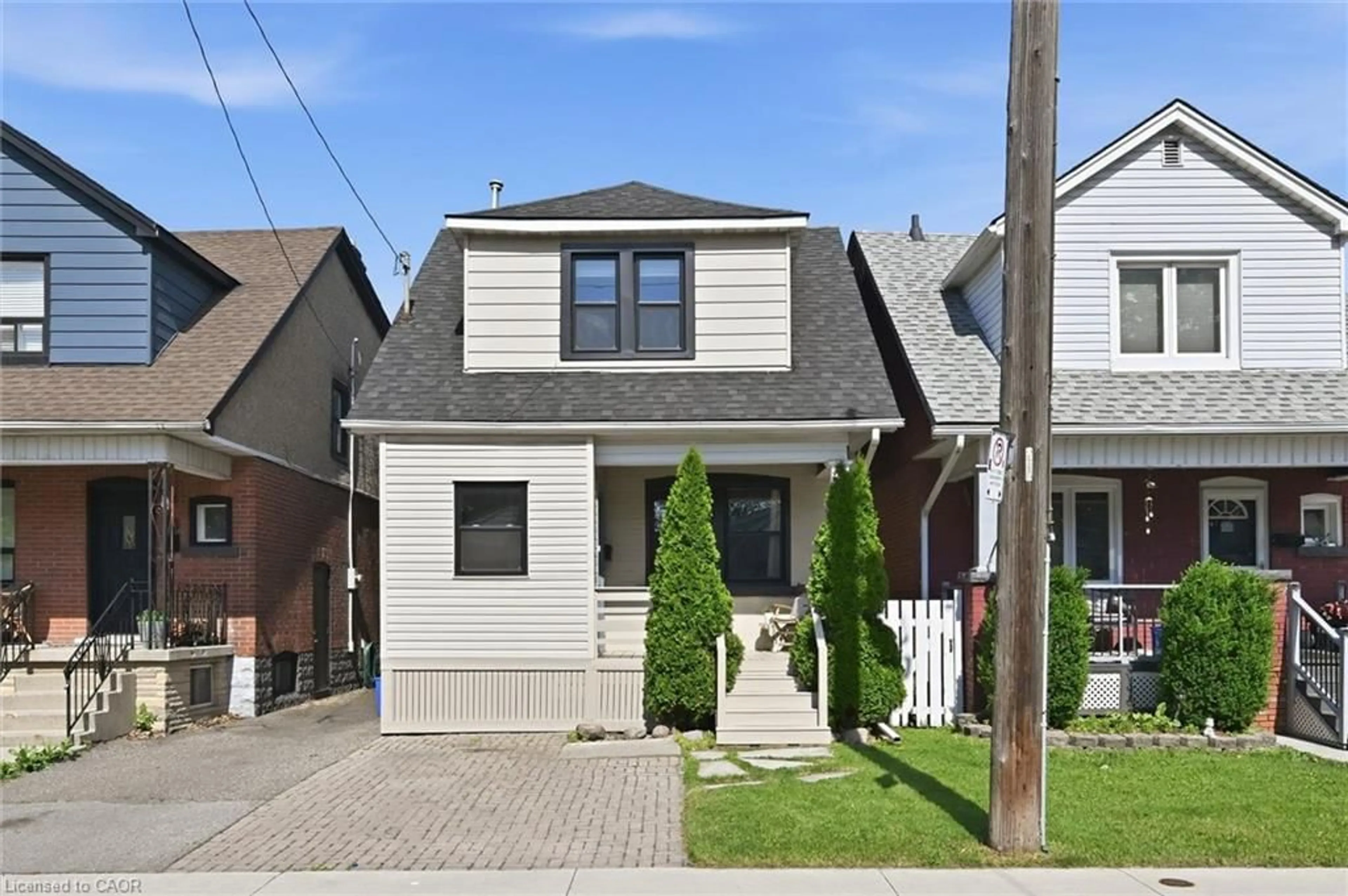 Home with brick exterior material, street for 77 Cameron Ave, Hamilton Ontario L8H 4Z1