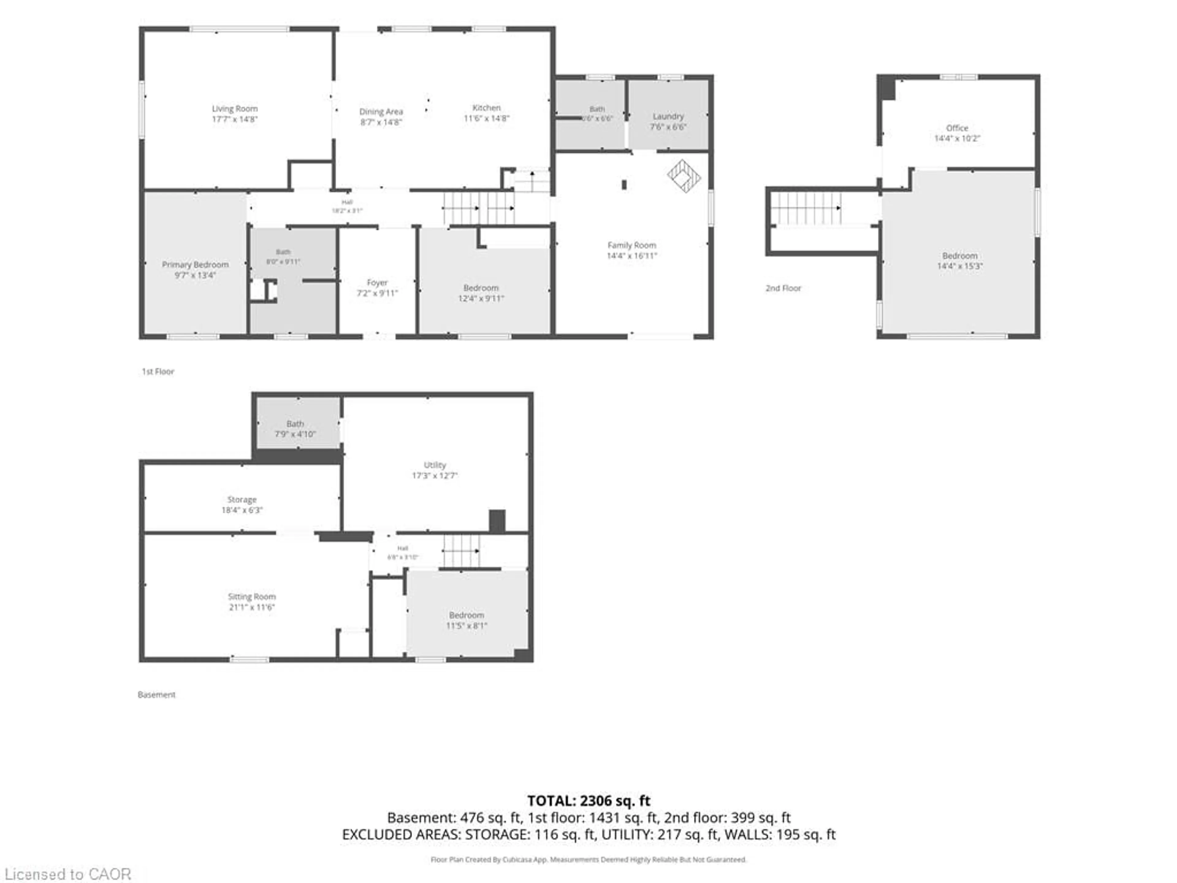 Floor plan for 4007 Line 61, Milverton Ontario N0K 1M0