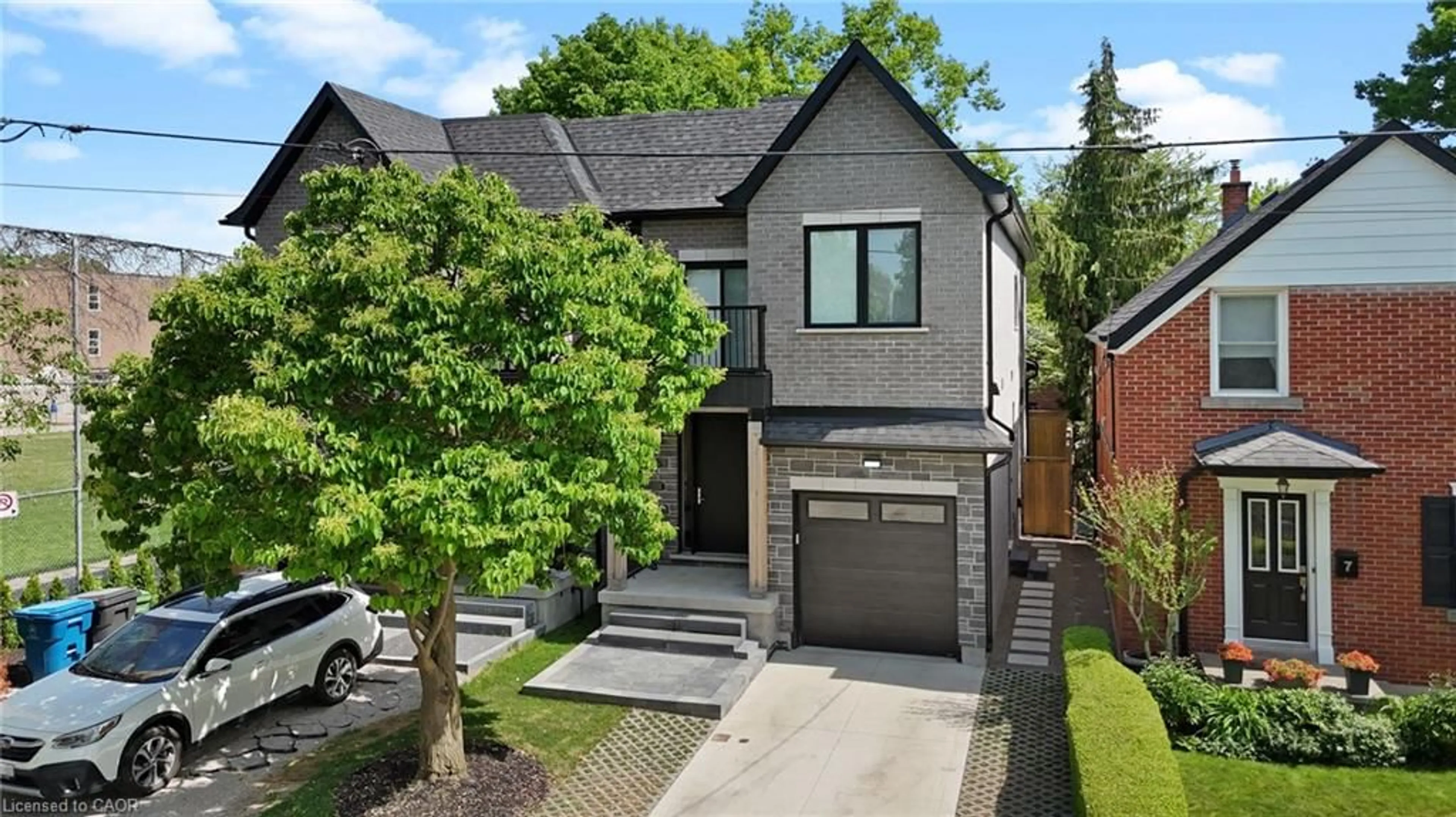 Home with brick exterior material, street for 5 Marina Ave, Etobicoke Ontario M8W 1J8