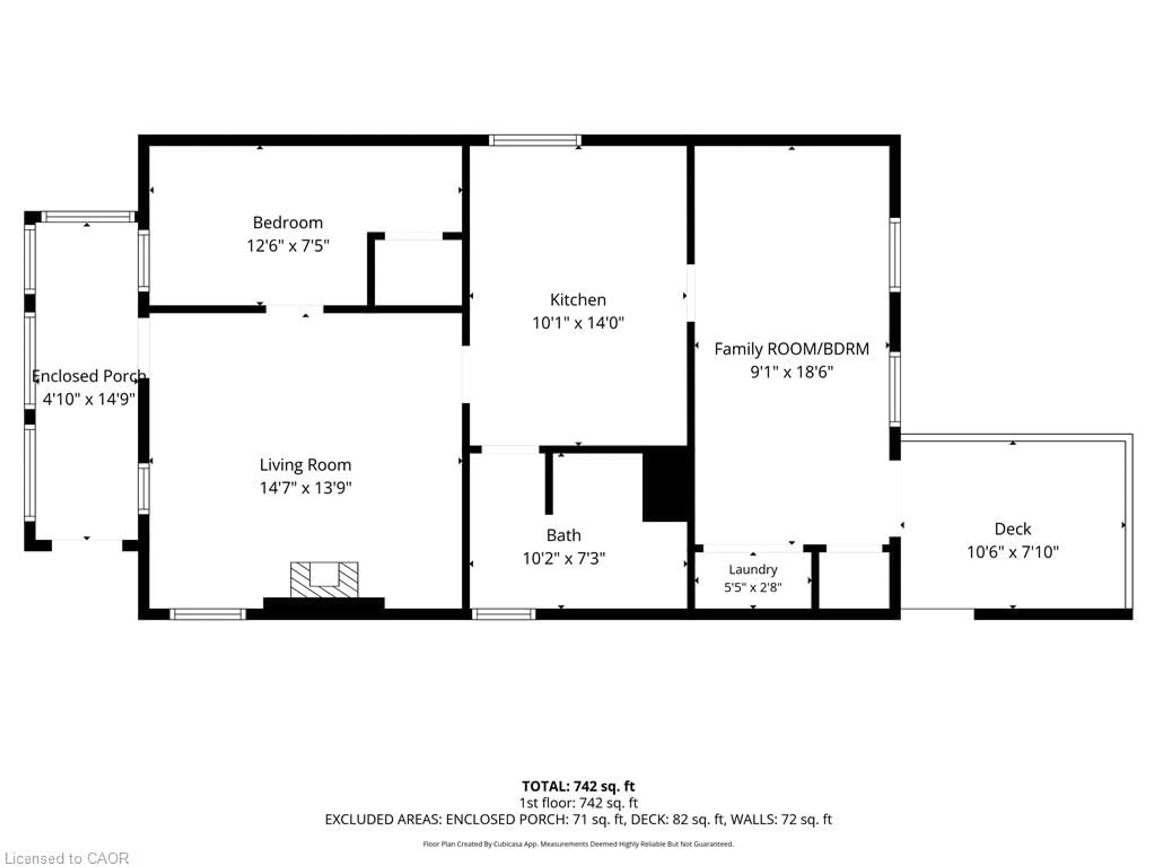 Floor plan for 9 Marshall Lane, Simcoe Ontario N3Y 1Z2