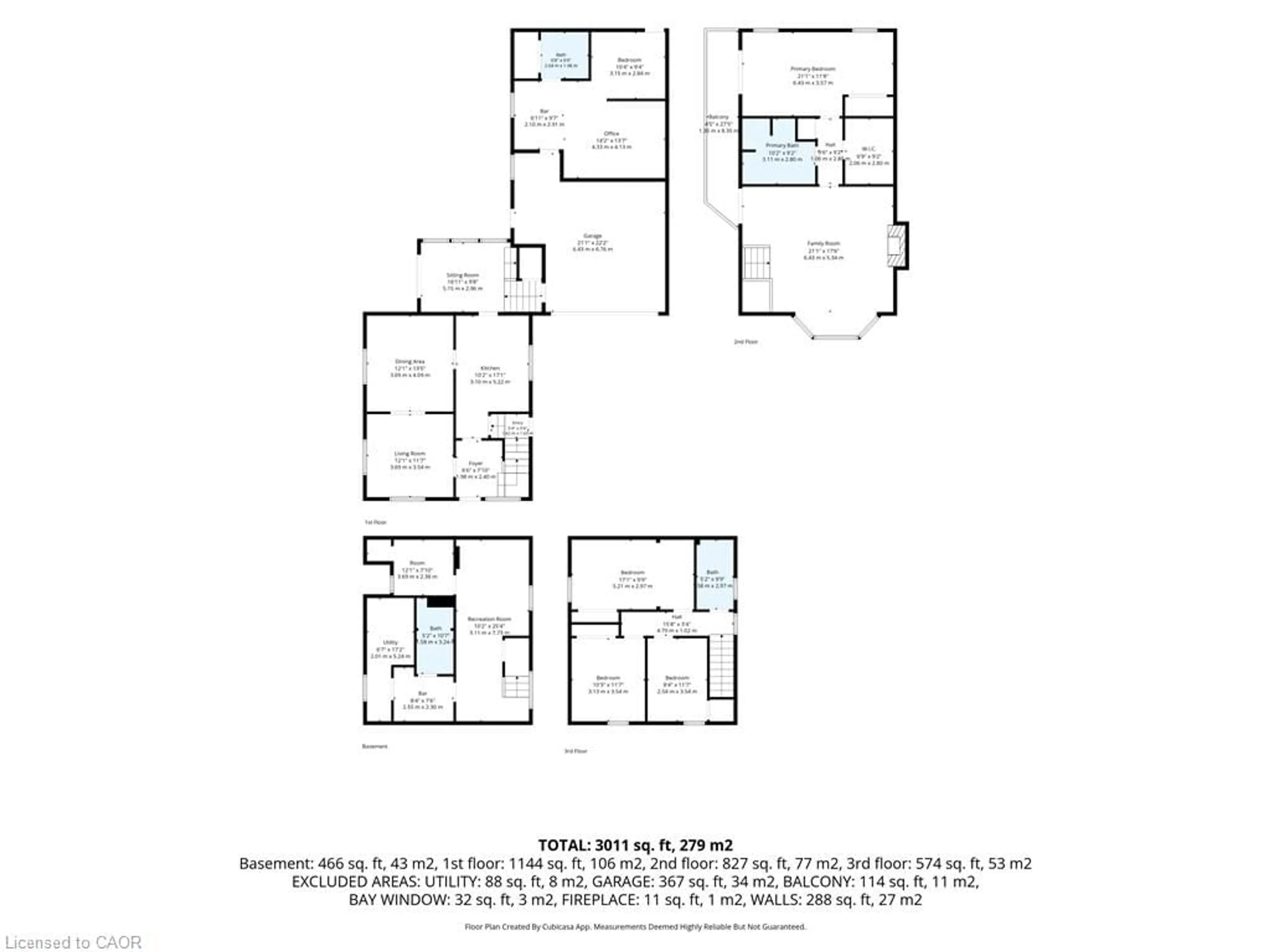 Floor plan for 52 Rooshill Ave, Cambridge Ontario N3C 2A2