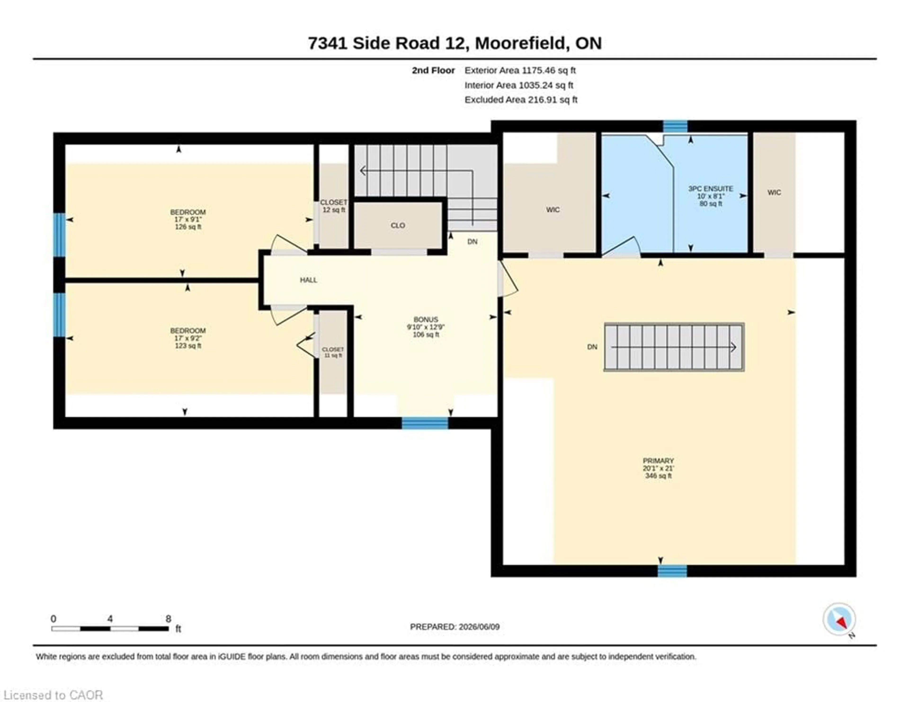Floor plan for 7341 Sideroad 12, Moorefield Ontario N0G 2K0