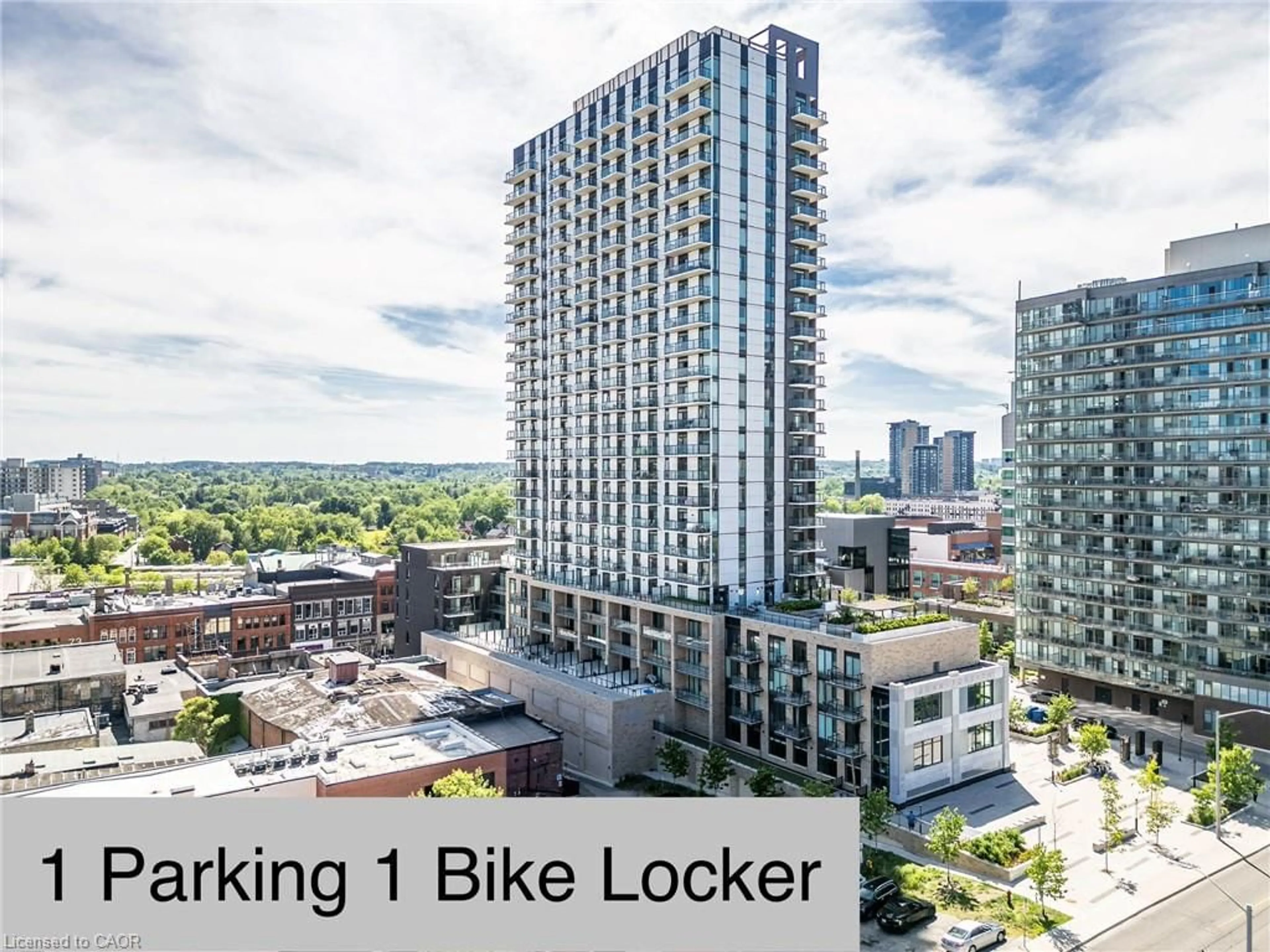 Parking for 55 Duke St #604, Kitchener Ontario N2G 1A6