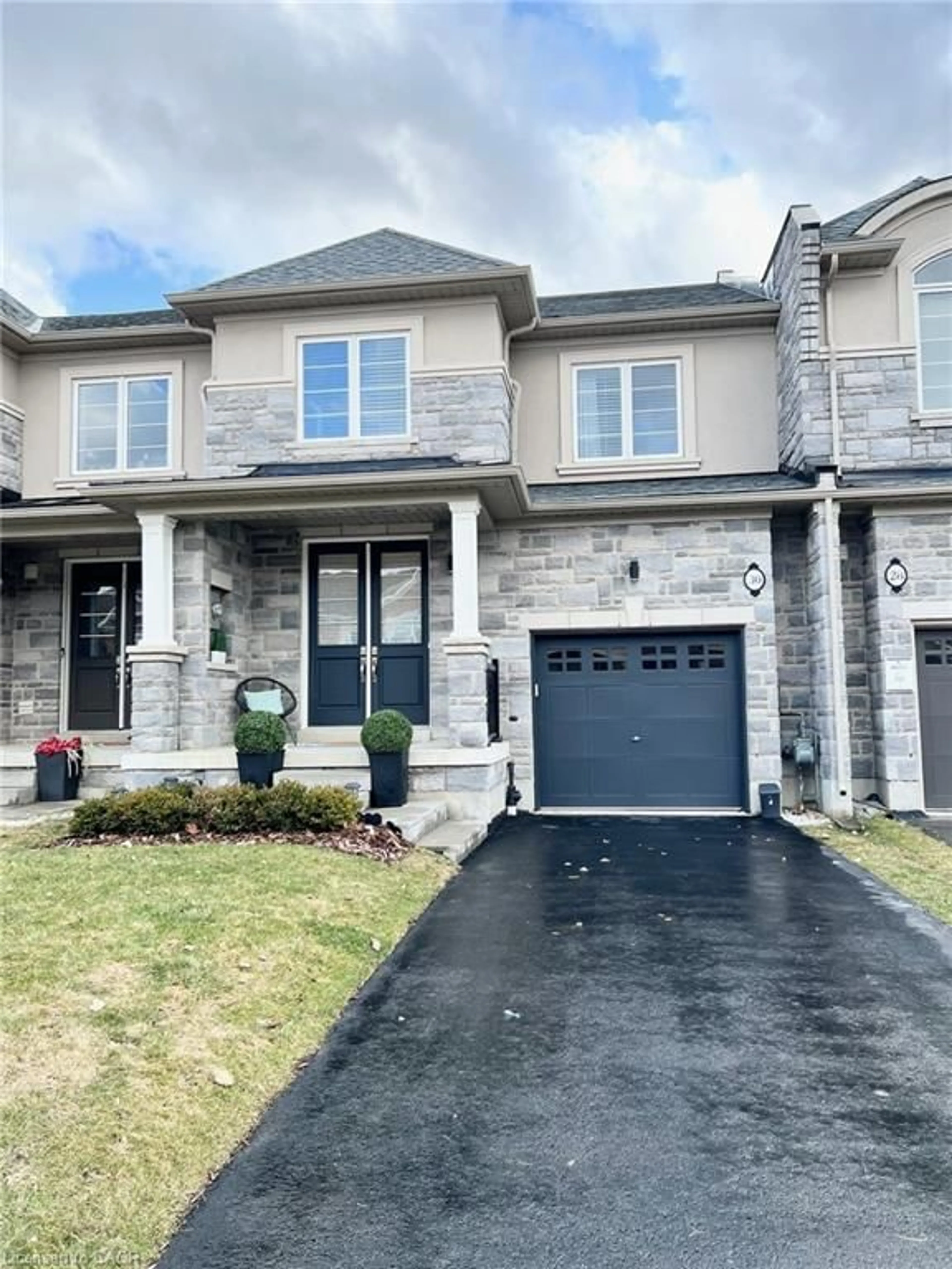 Home with brick exterior material, street for 30 Heming Trail, Ancaster Ontario L9K 0J8