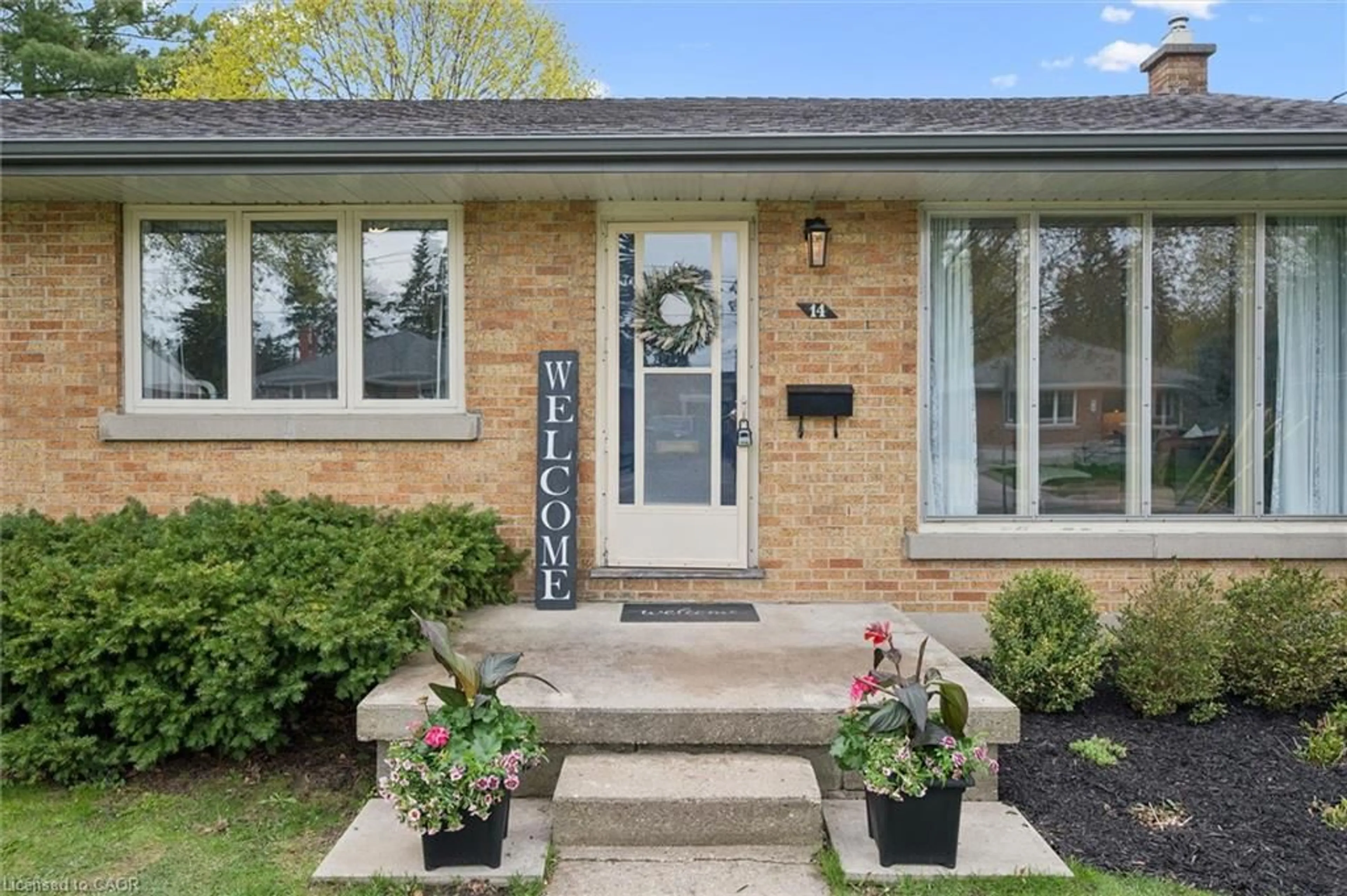 Home with brick exterior material, street for 14 Glenwood Ave, Guelph Ontario N1H 4L2