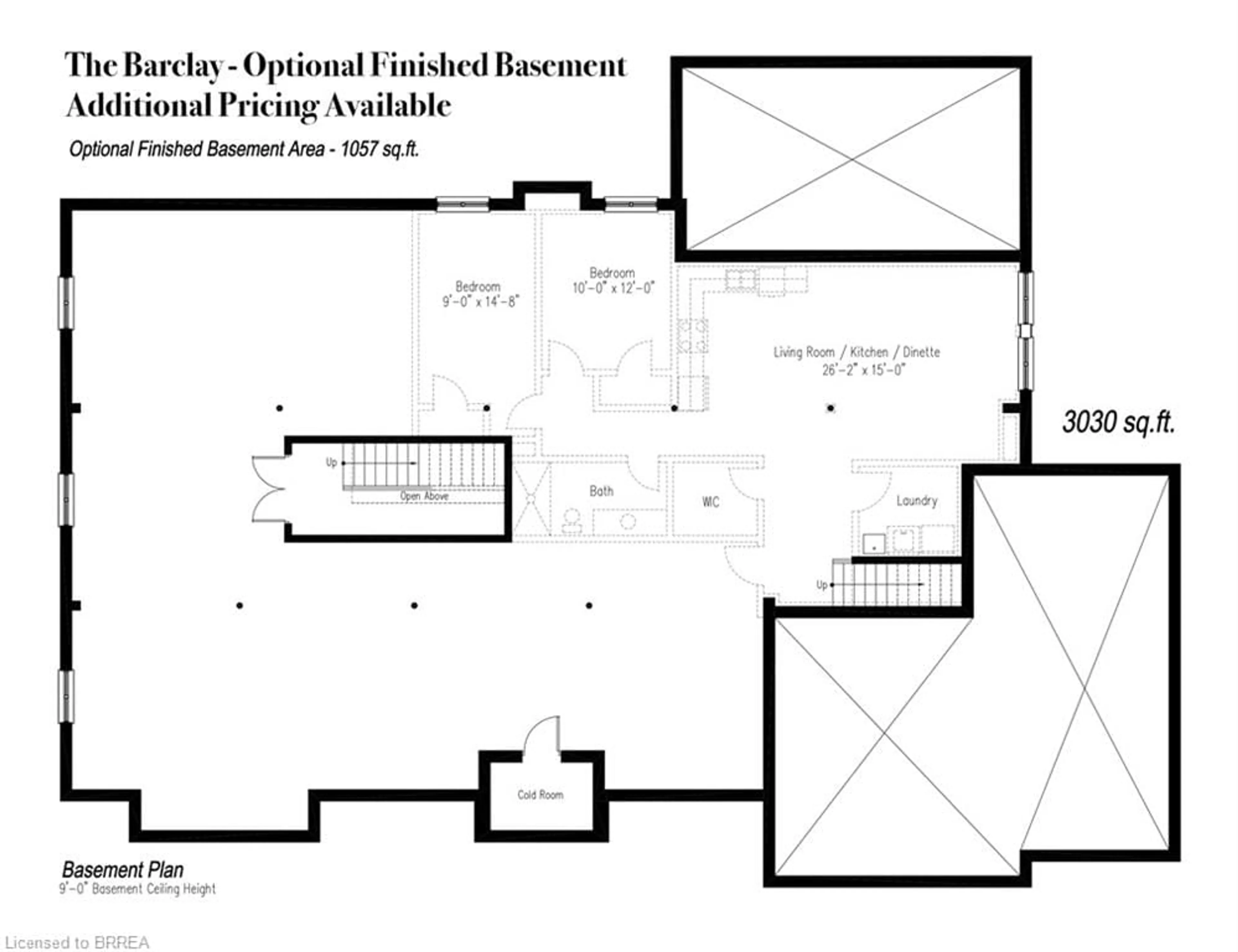 Floor plan for LOT 21 Augustus St, Scotland Ontario N0E 1R0