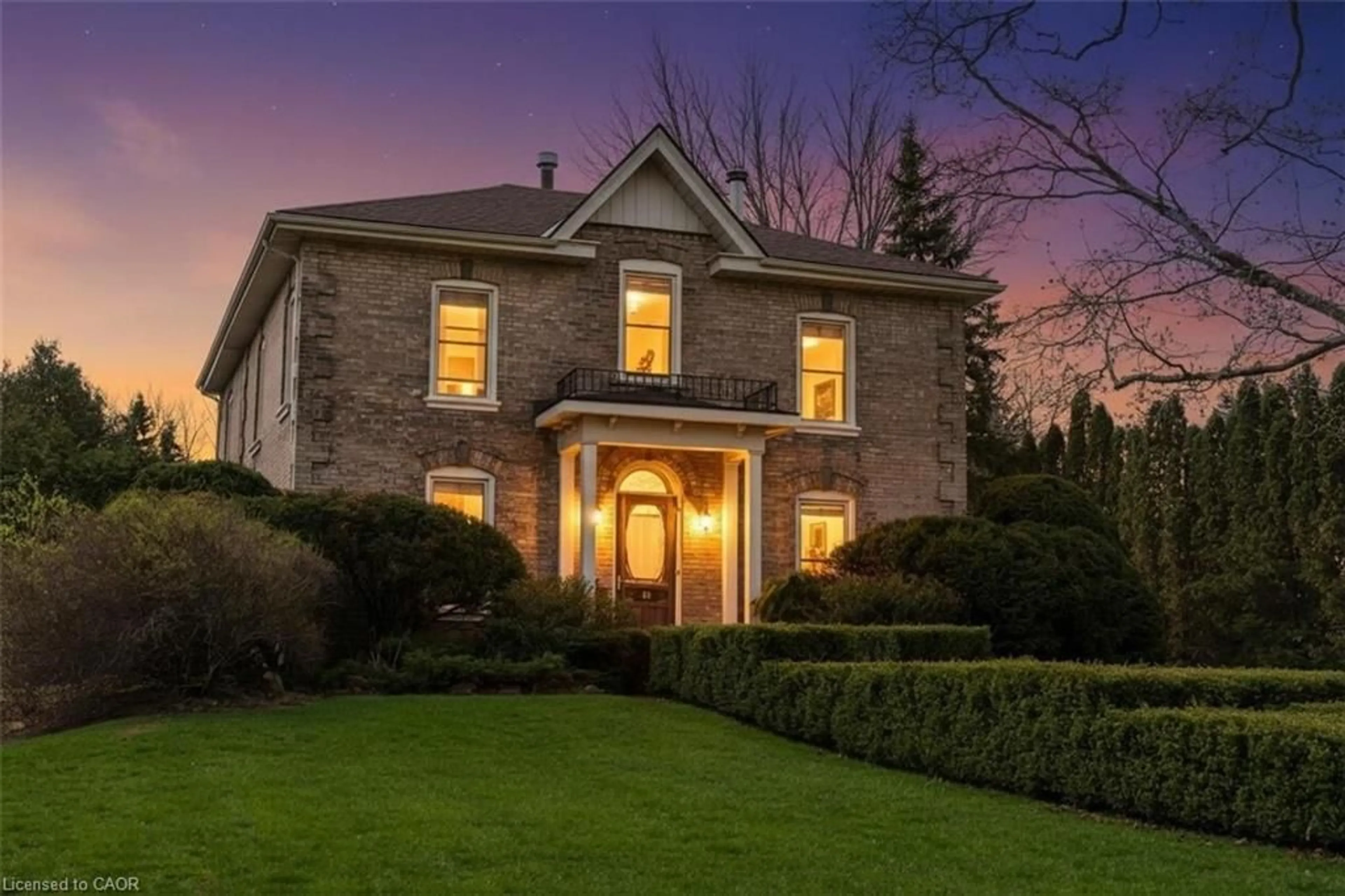 Home with brick exterior material, street for 48 Temperance St, Waterford Ontario N0E 1Y0