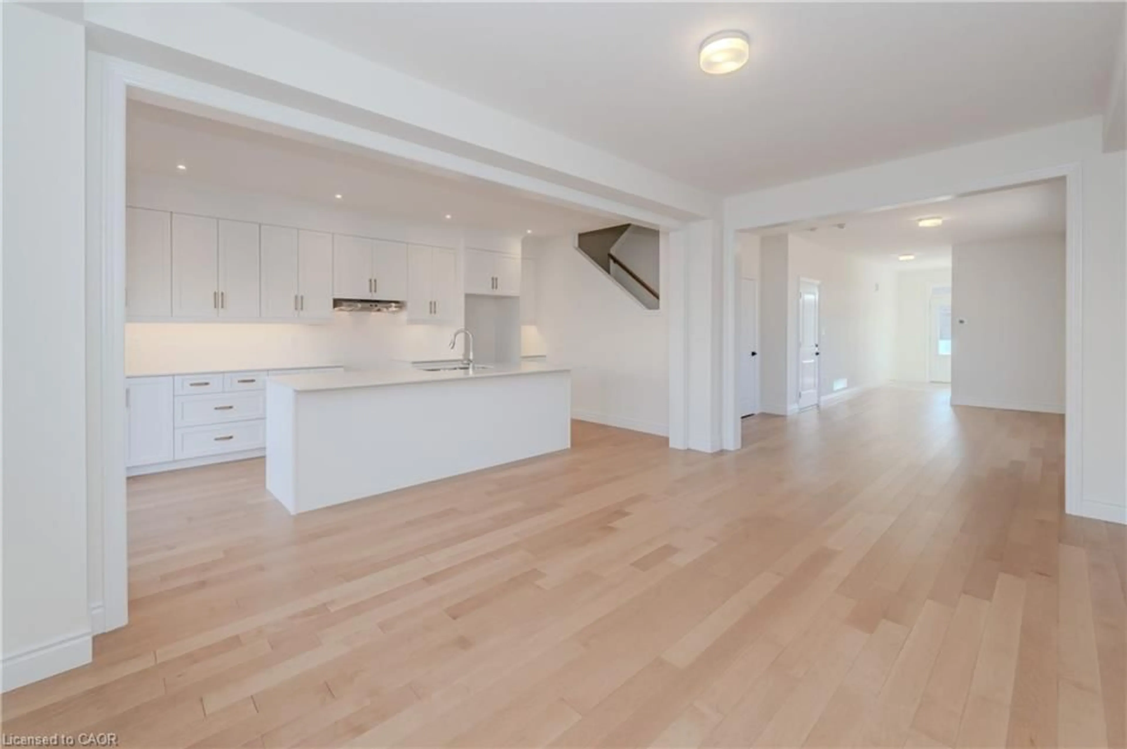 Open concept kitchen, unknown for 406 Robert Woolner St, Ayr Ontario N0B 1E0