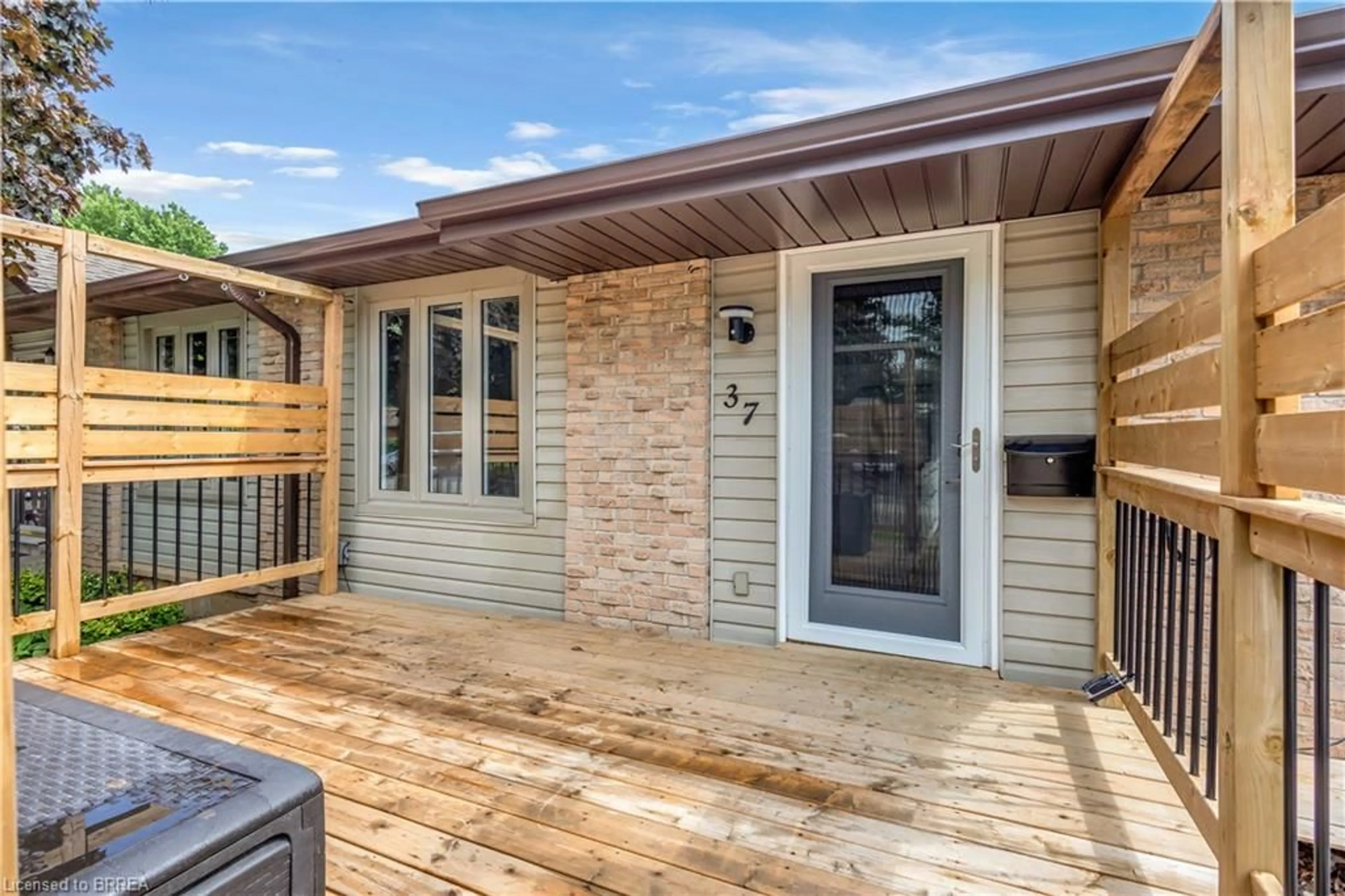Home with vinyl exterior material, street for 37 Palomino Dr, Brantford Ontario N3P 1J6