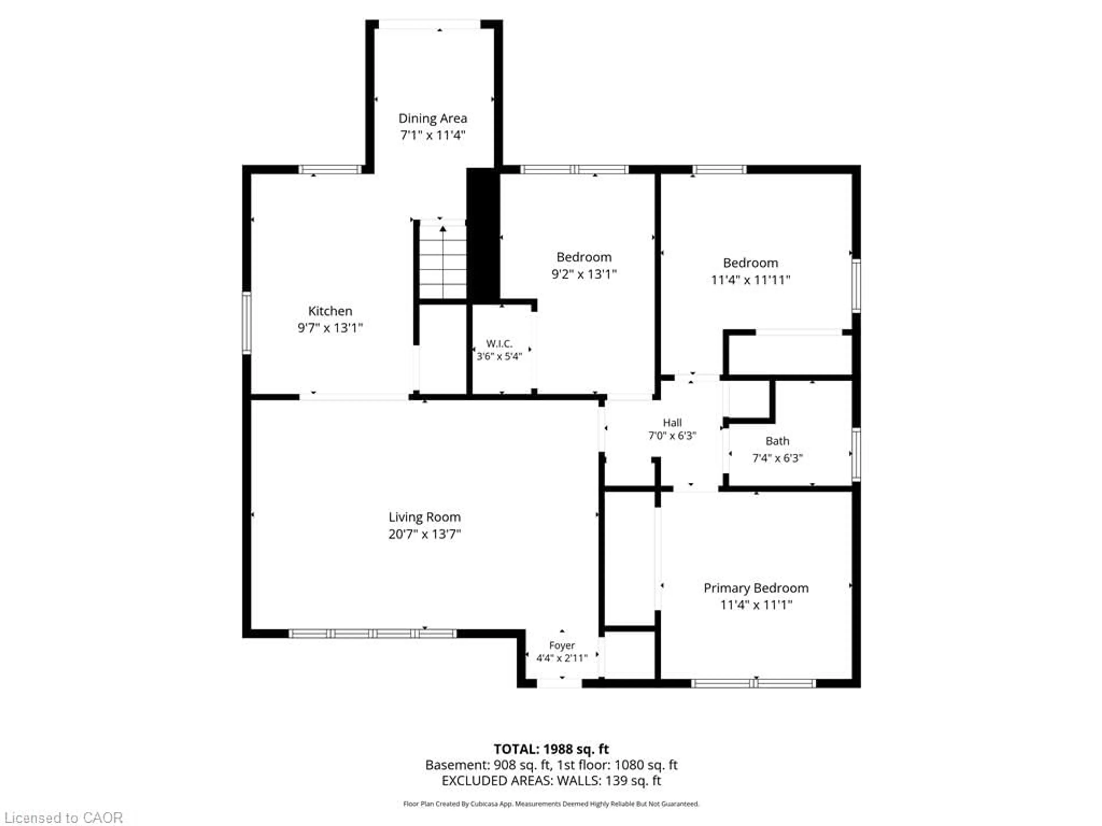 Floor plan for 6902 Dell Ave, Niagara Falls Ontario L2G 4V8