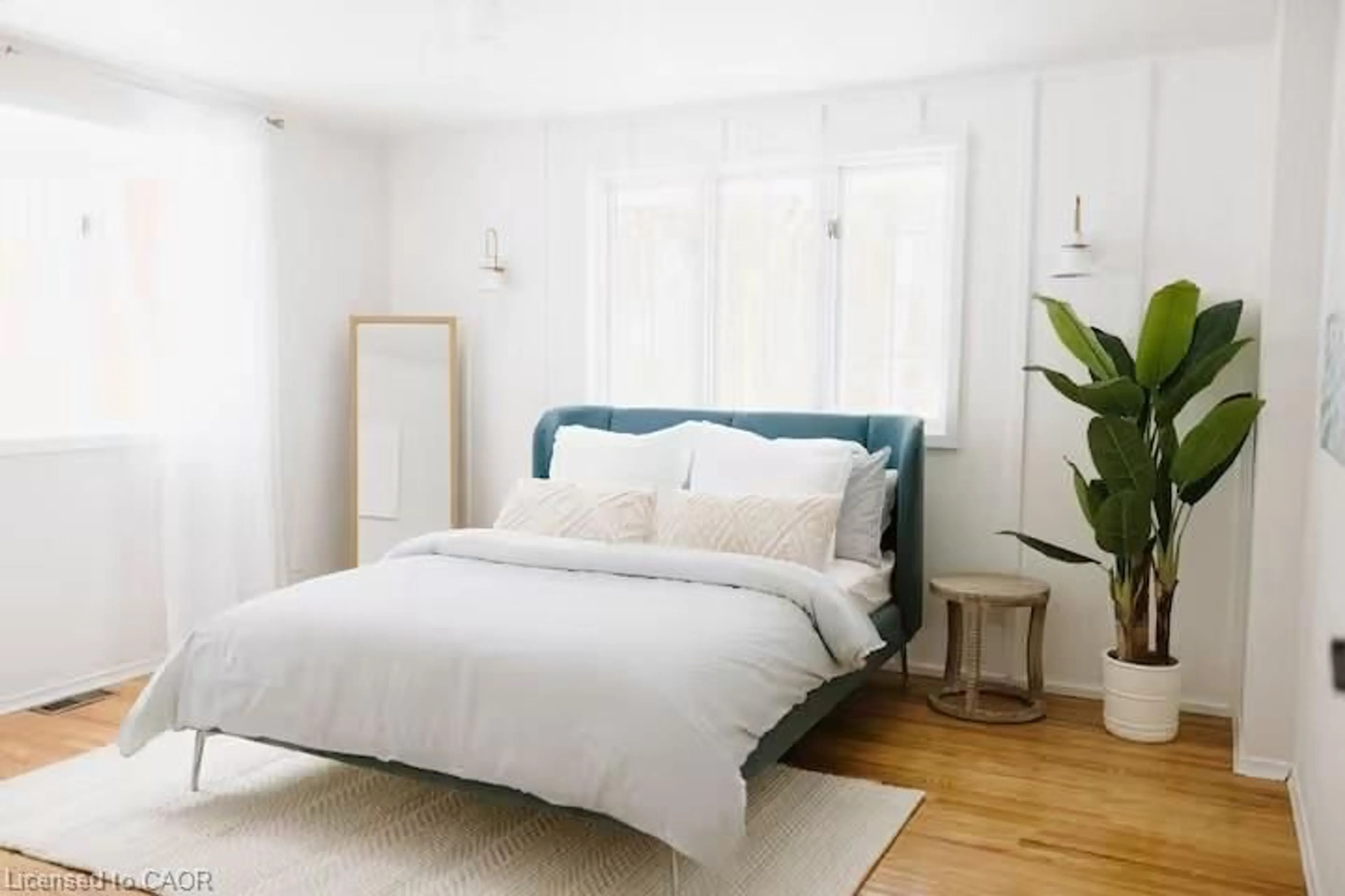 Bedroom with bed, unknown for 46 Whippoorwill Rd, Lions Head Ontario N0H 1W0