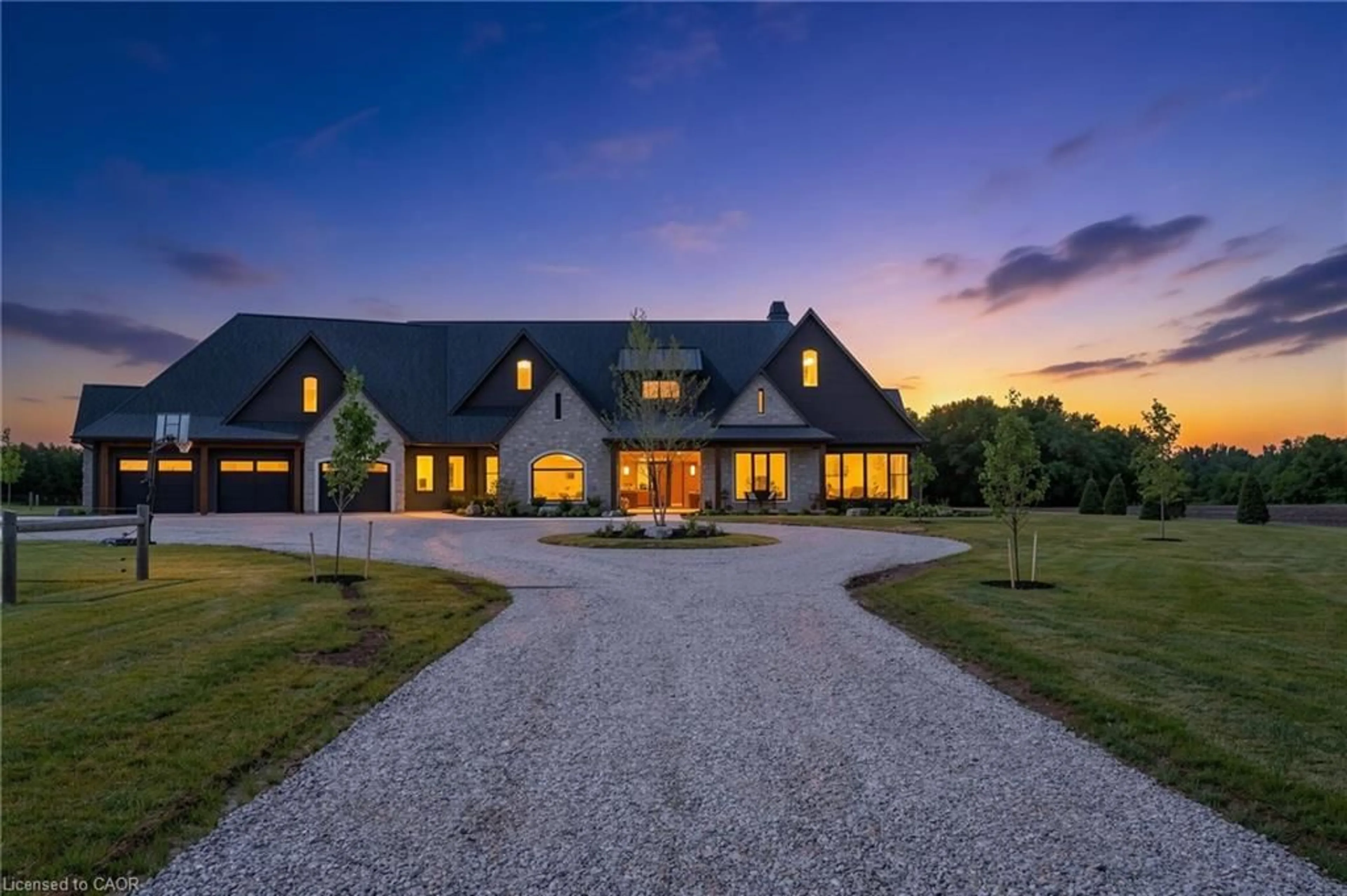 Home with brick exterior material, unknown for 223853 Ostrander Rd, Tillsonburg Ontario N4G 4H1