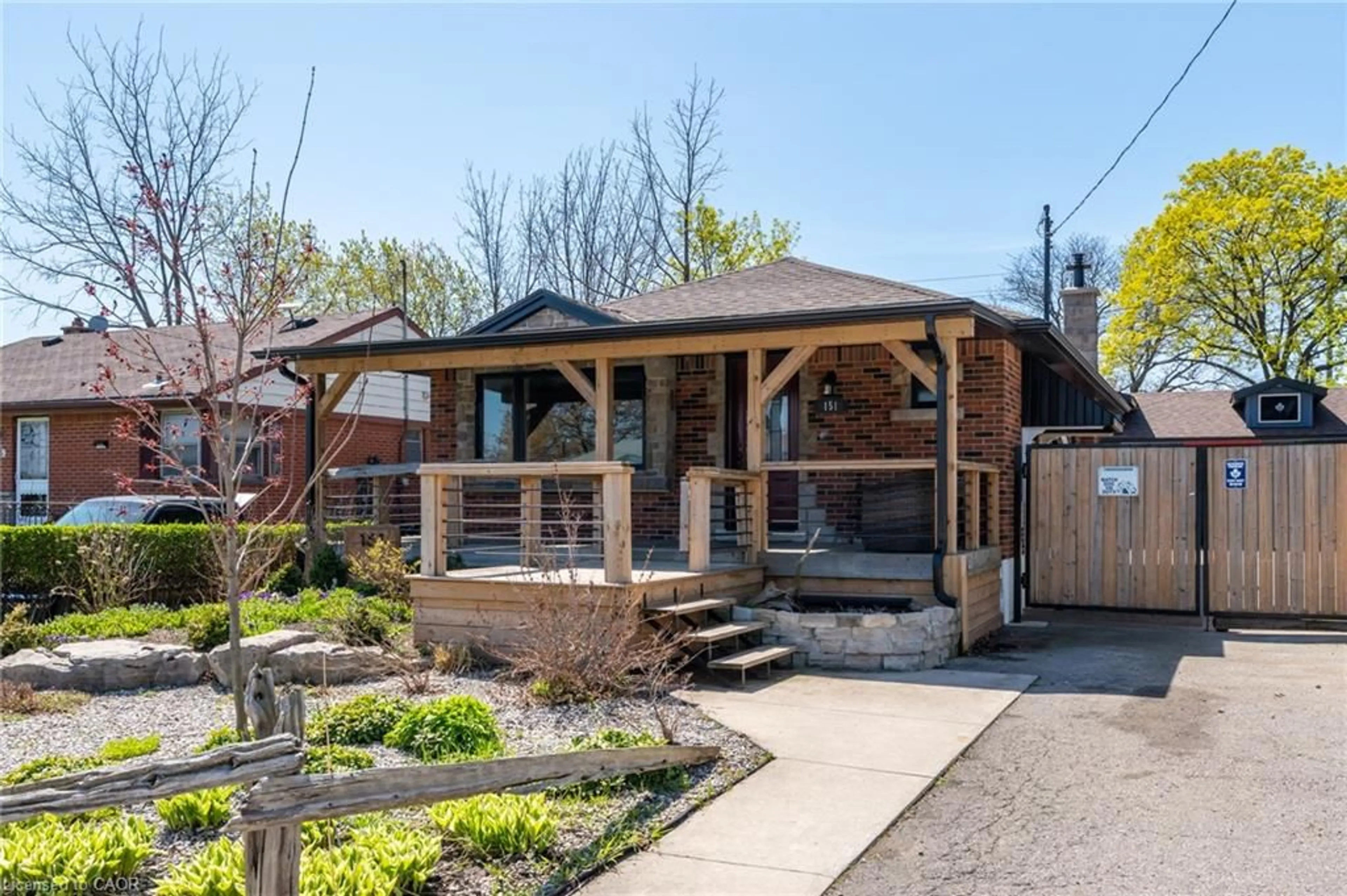 Home with brick exterior material, street for 151 Winchester Blvd, Hamilton Ontario L8V 3K5