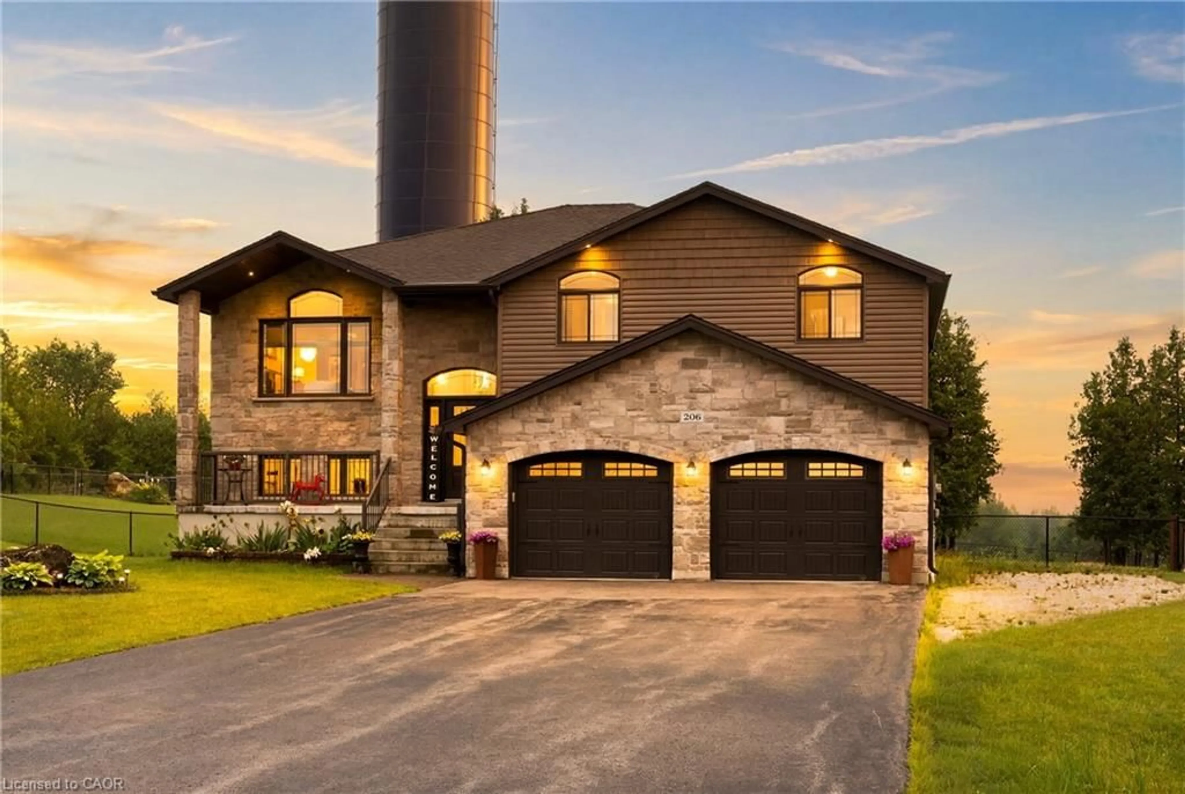 Home with brick exterior material, street for 206 Meredith Way, Grey Ontario N0H 1G0